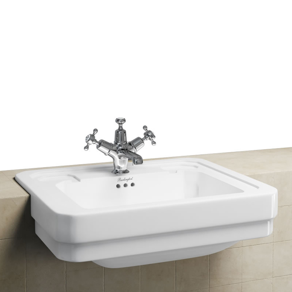 Burlington Contemporary Semi-Recessed Basin