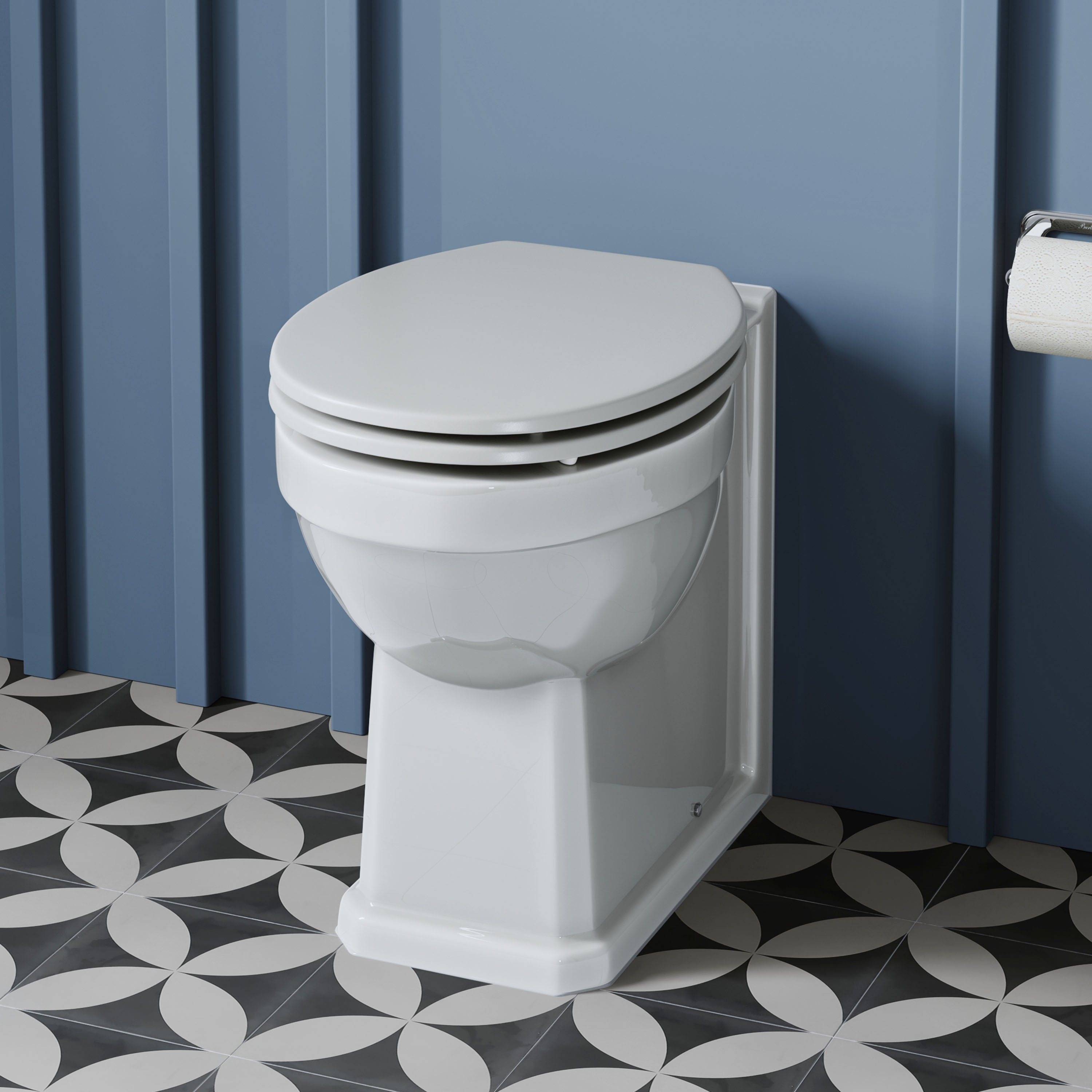 Butler & Rose Catherine Comfort Height Back To Wall Toilet (Excluding Seat)