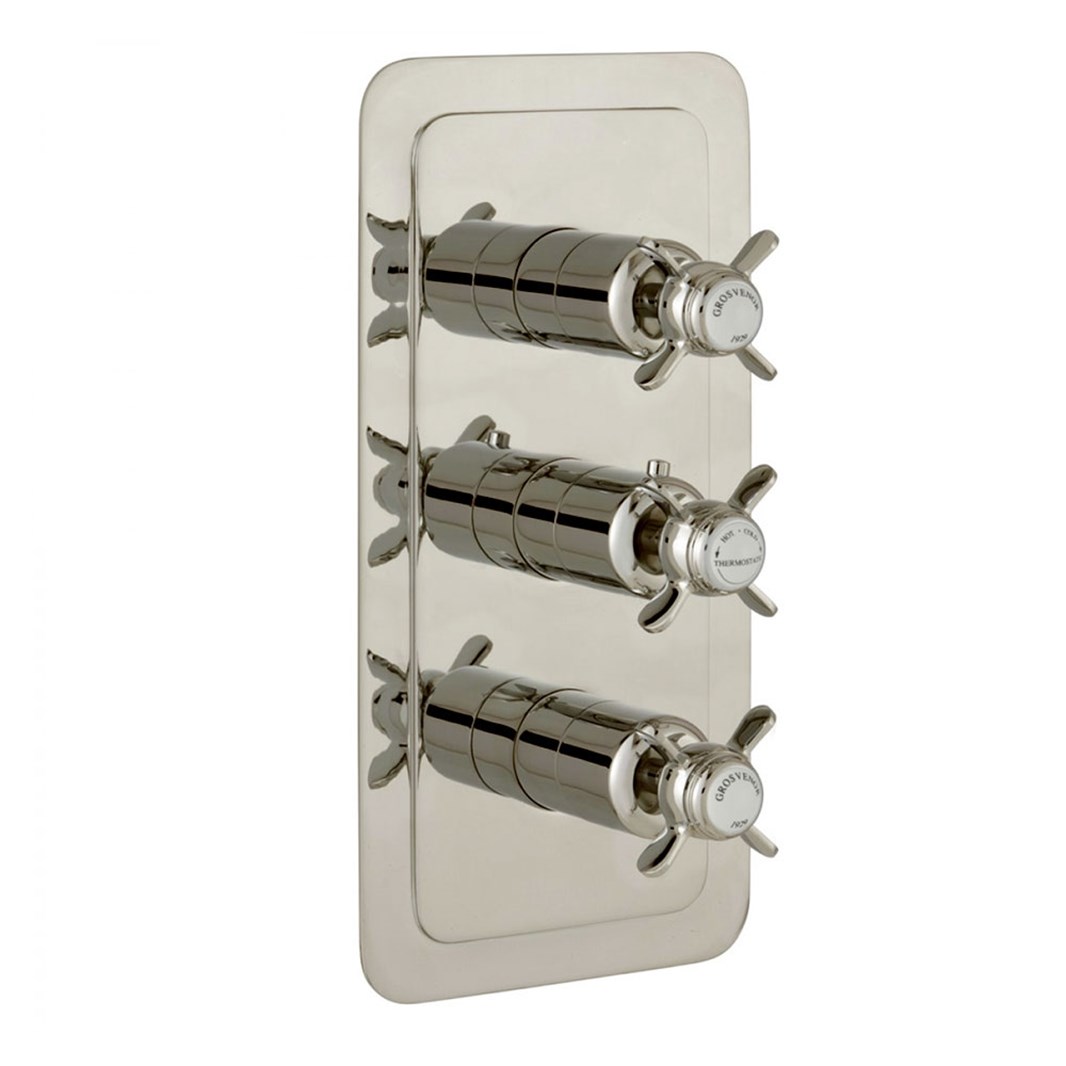 Butler & Rose Caledonia Pinch Vertical Concealed 3 Outlet Shower Valve