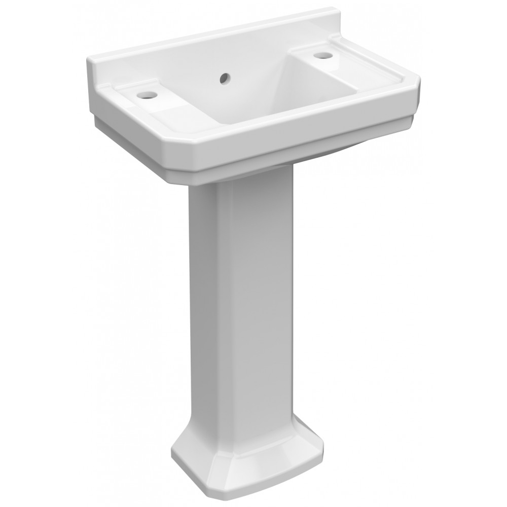 Imex Wyndham Traditional 515mm Cloakroom Pedestal Basin