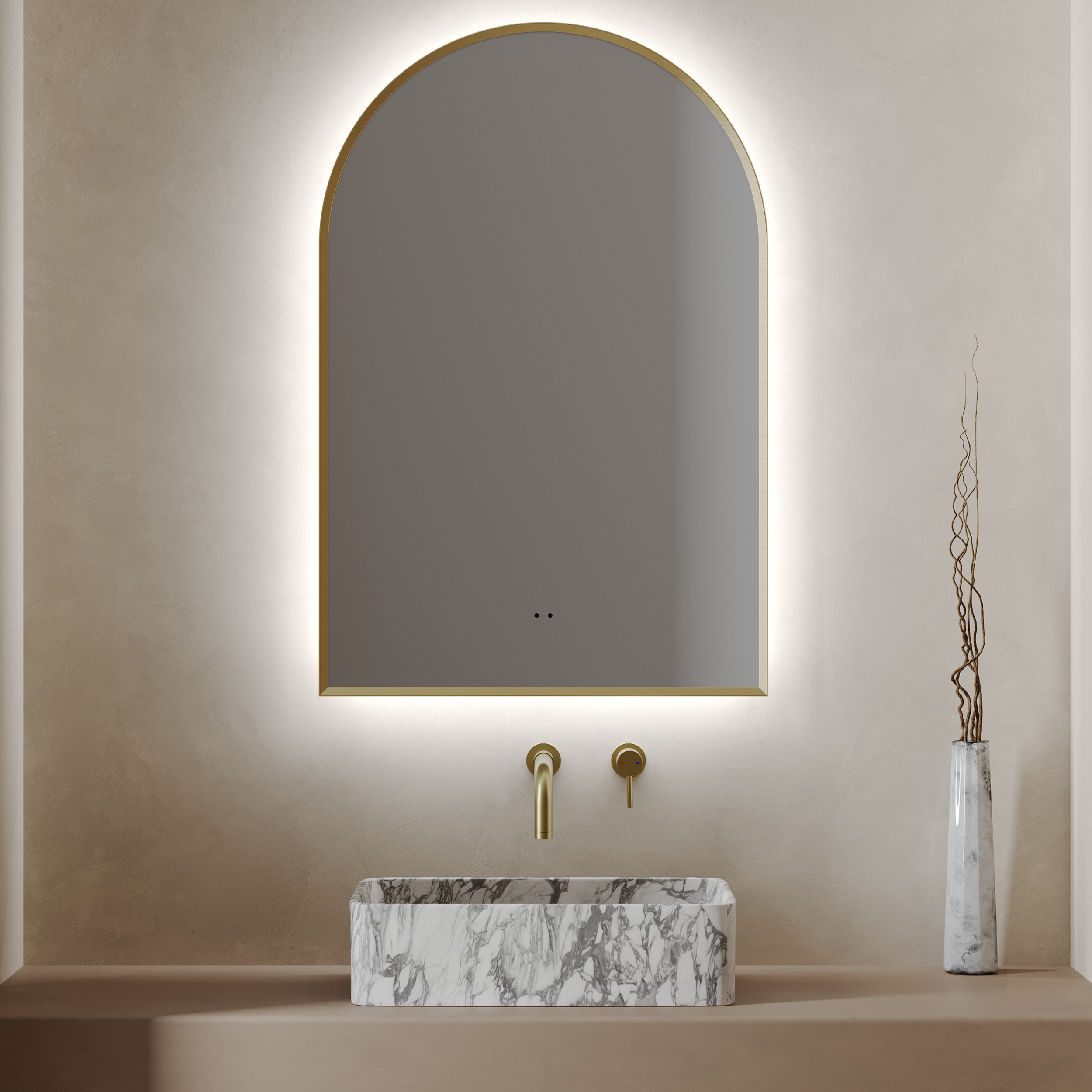 Harbour Tuscany 420mm Marble Countertop Basin