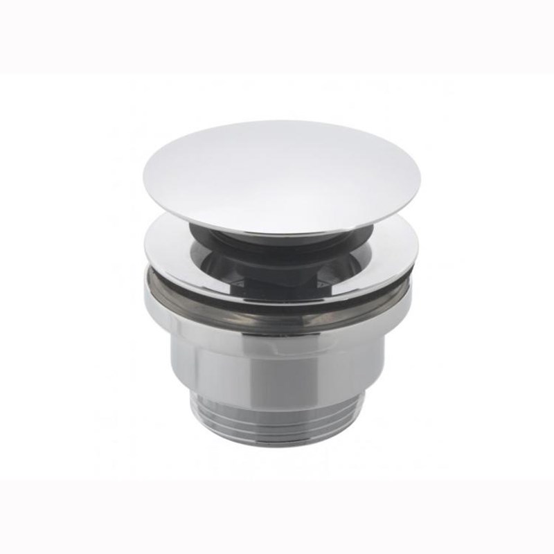 Vado Universal Clic Clac Chrome Basin Waste - For Basins With or Without an Overflow