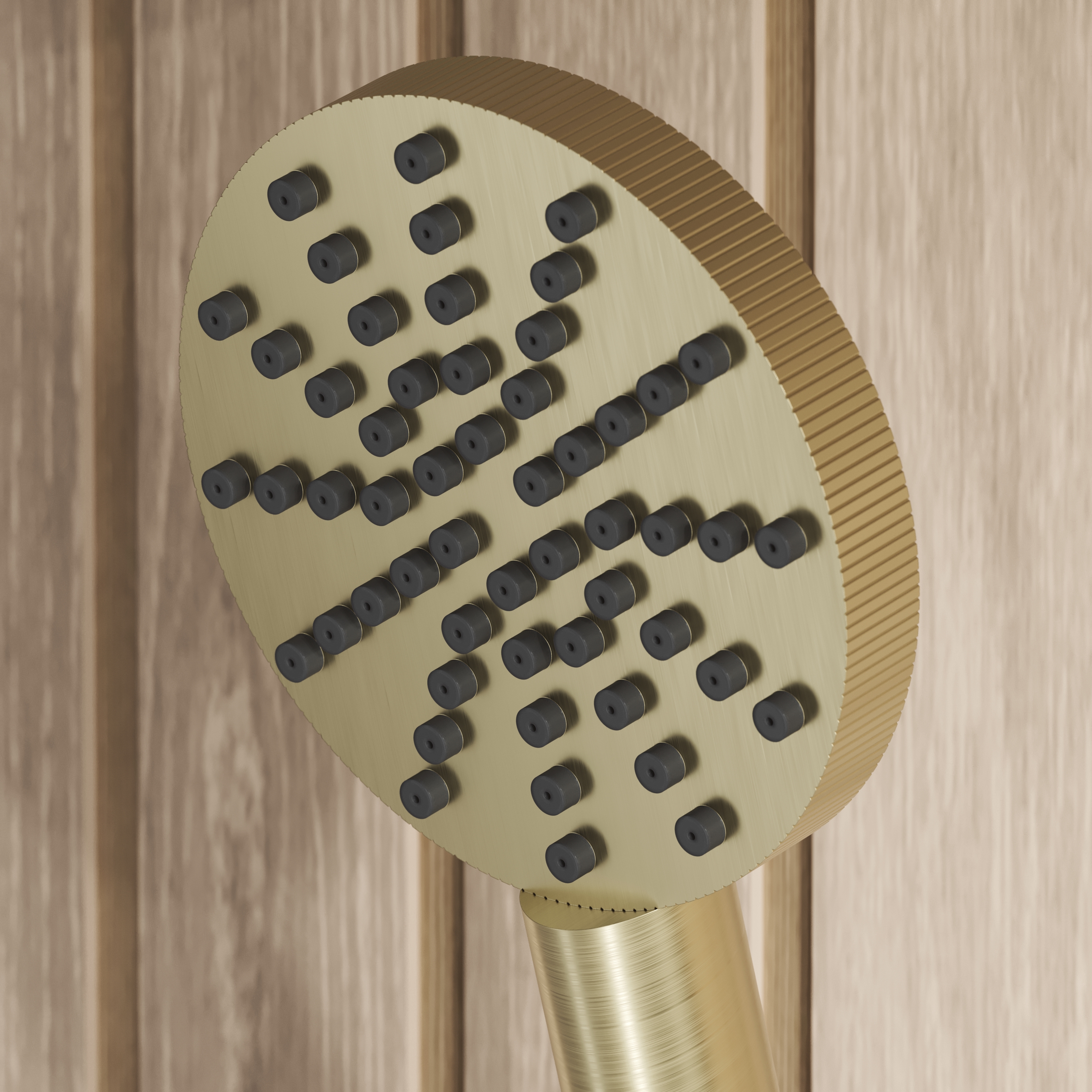 Core Fluted Slide Rail Shower Kit, Handset & Hose with Integrated Elbow