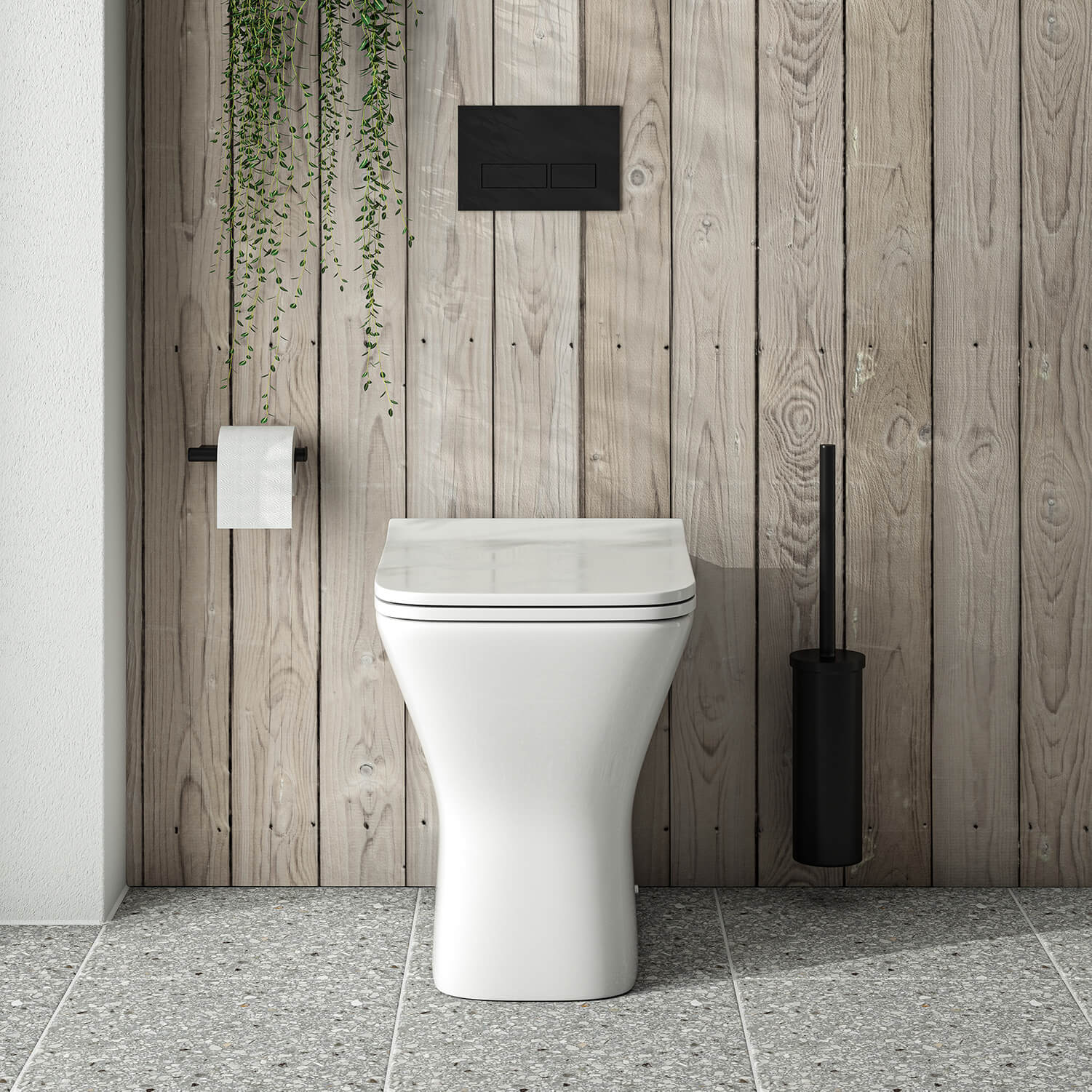 Harbour Alchemist Back to Wall Toilet & Wafer Thin Soft Close Seat