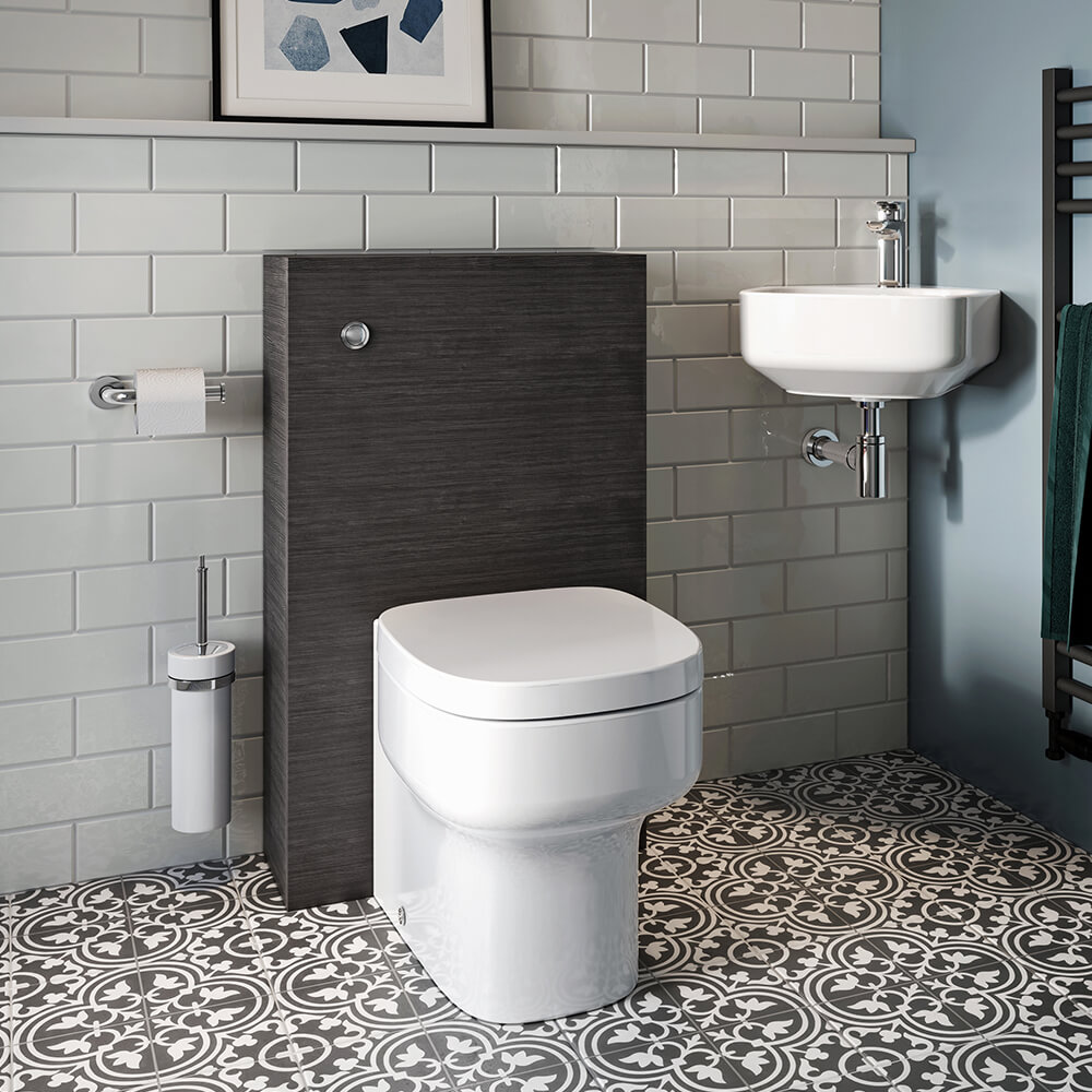 Crosswater Kai S Wall Hung Corner Basin - 420mm