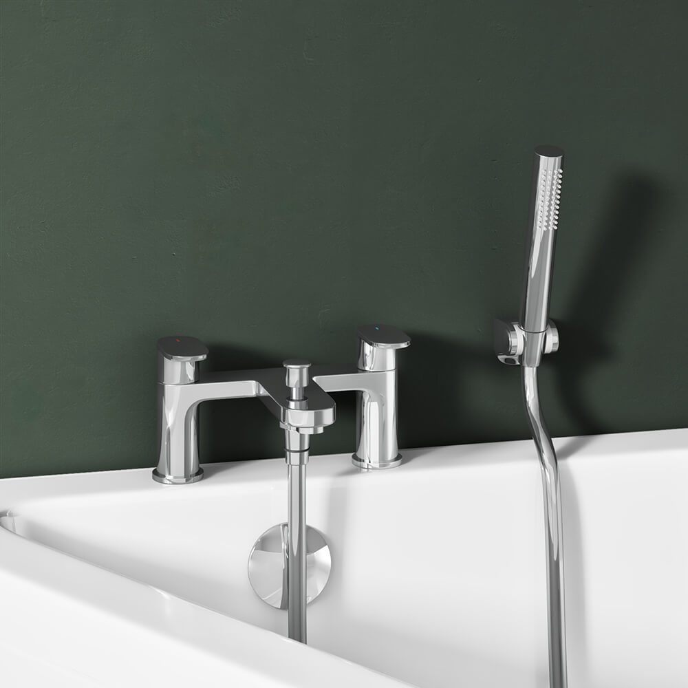 Vellamo Connect Bath Shower Mixer with Shower Kit