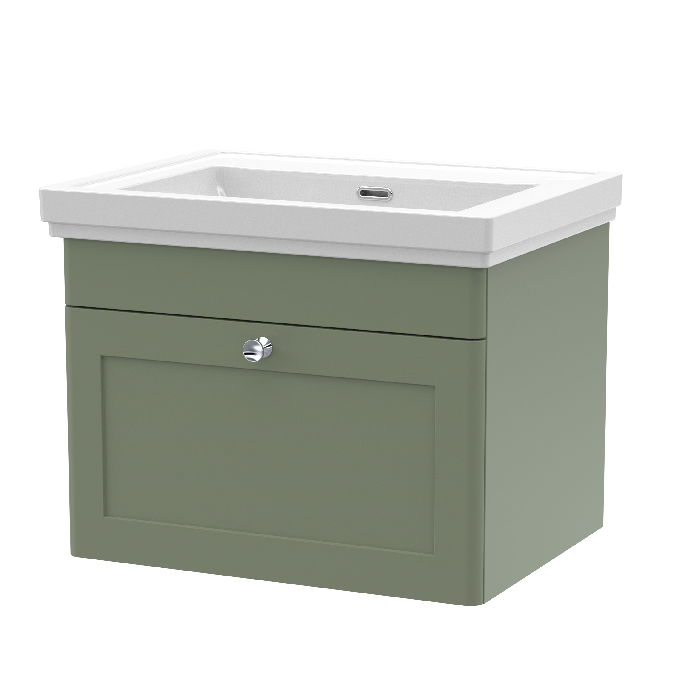 Butler & Rose Ophelia 600mm Wall Mounted 1 Drawer Vanity Unit & Basin