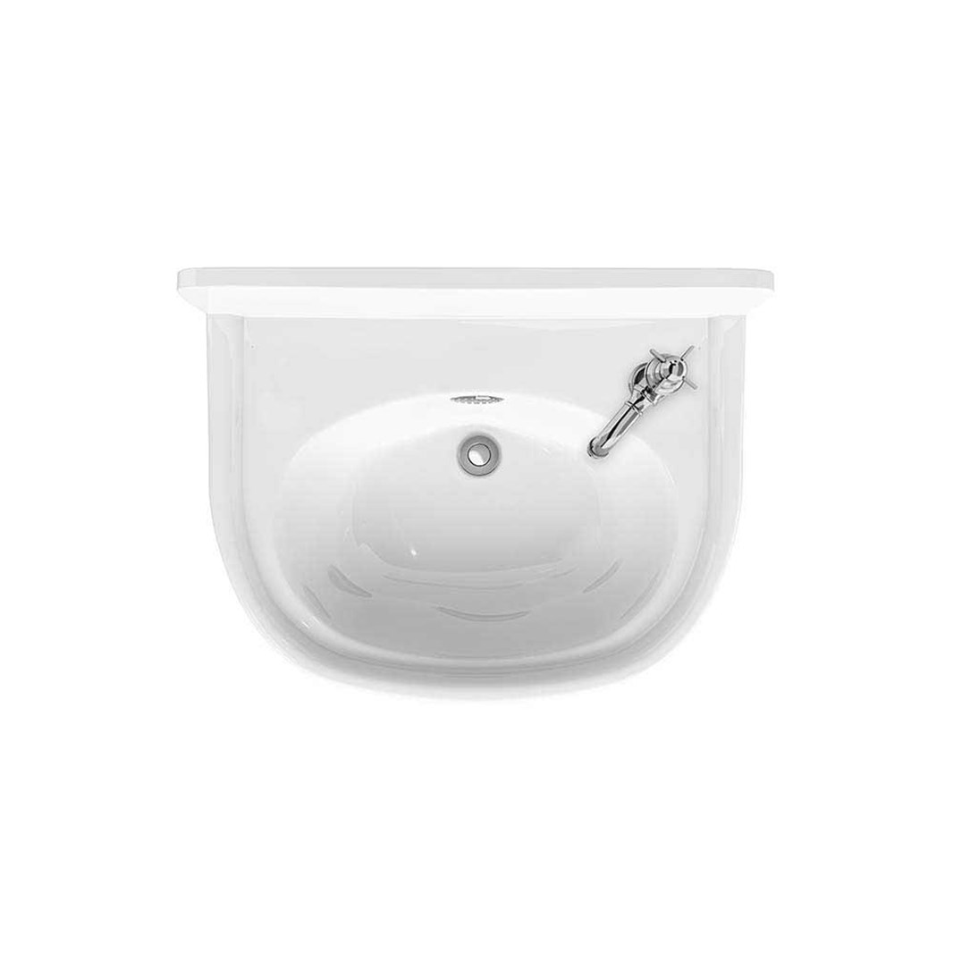 Arcade 500mm Cloakroom Basin with Overflow