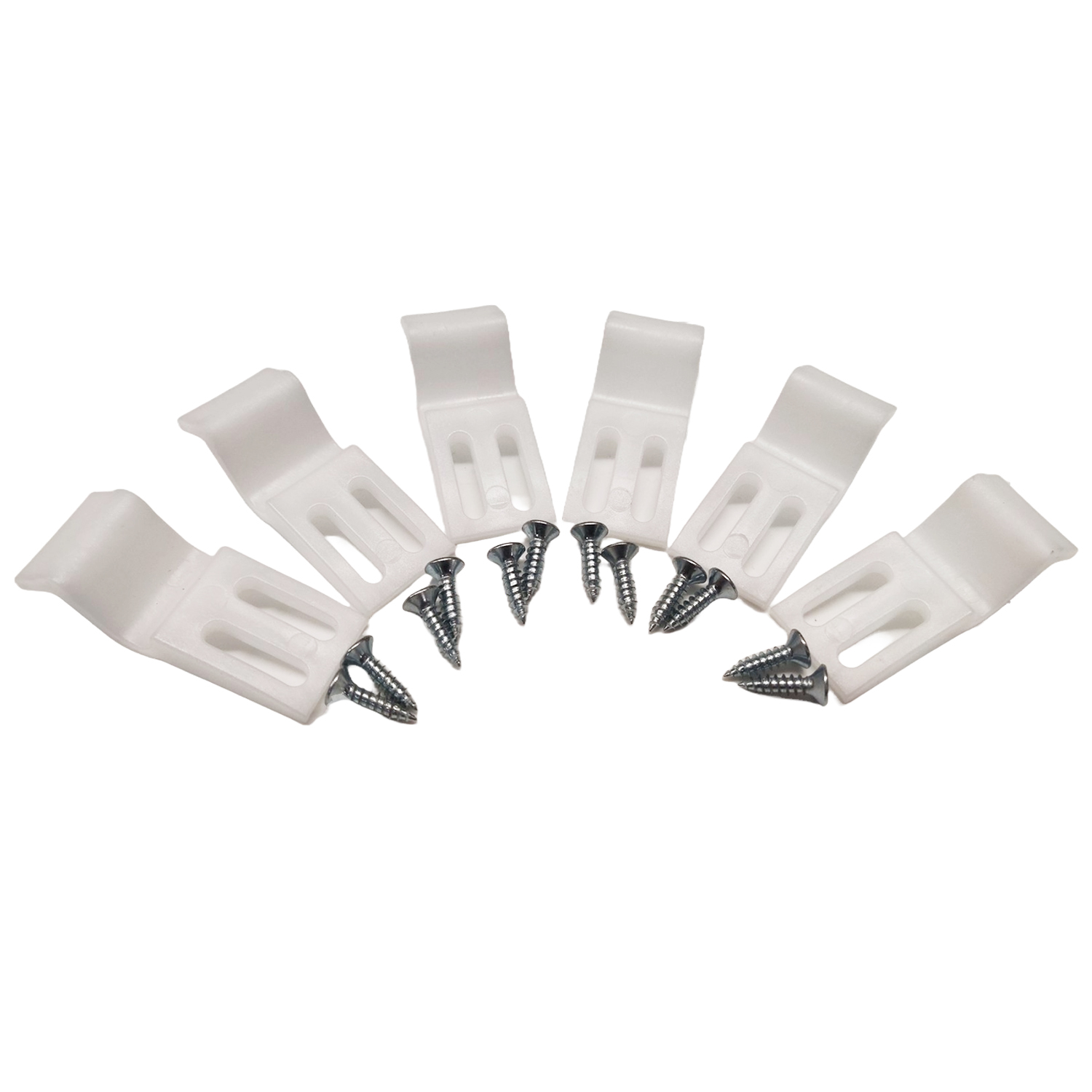 Vellamo Bath Panel Clips - Pack of 6