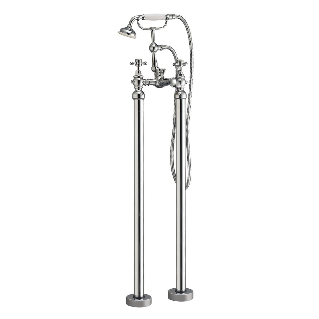 Butler & Rose Harrogate Freestanding Bath Shower Mixer with Shower Kit