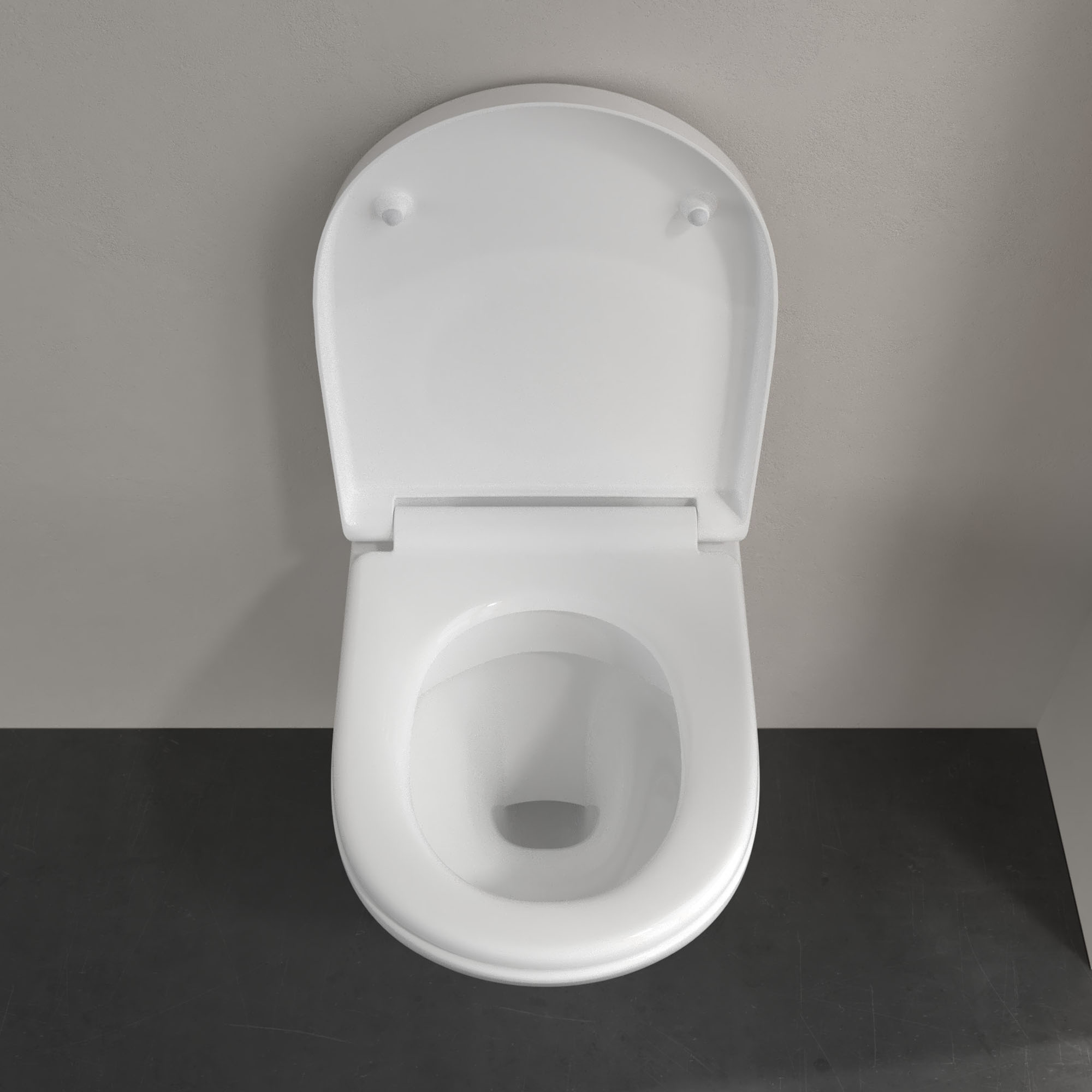 Villeroy & Boch O.novo Rimless Back to Wall Toilet & Soft Close Seat