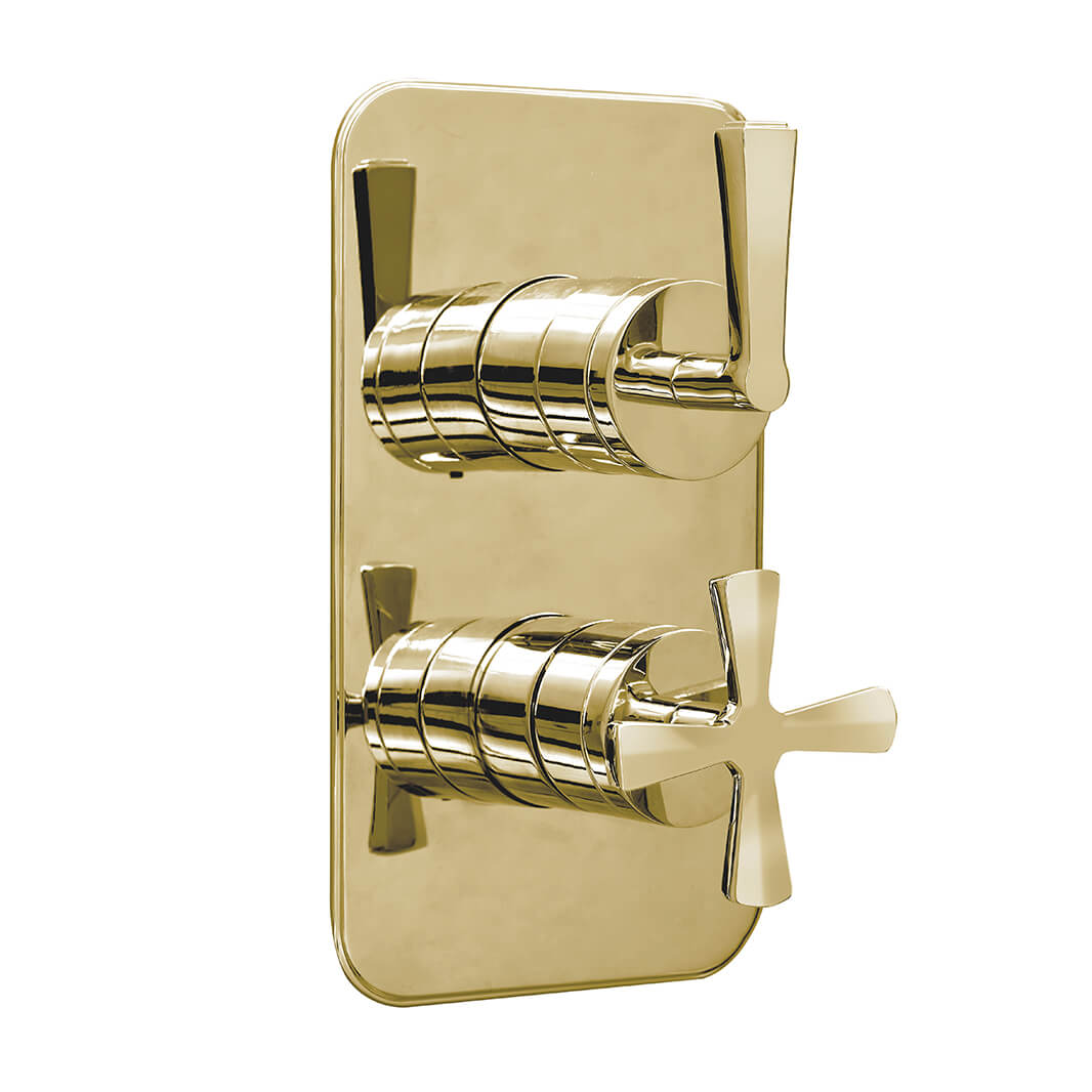 Burlington Riviera 2 Outlet Thermostatic Concealed Shower Valve