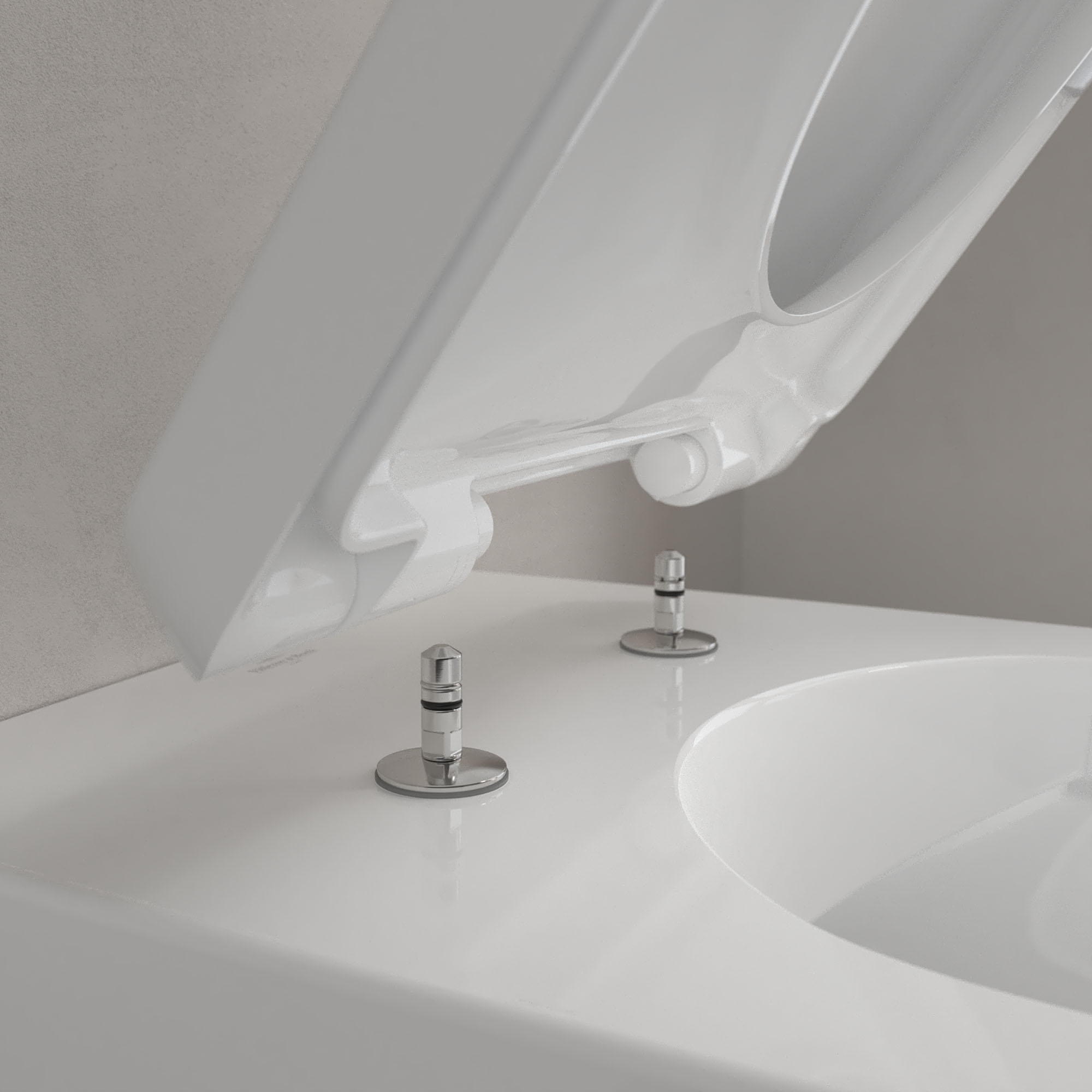 Villeroy & Boch O.novo Rimless Back to Wall Toilet & Soft Close Seat