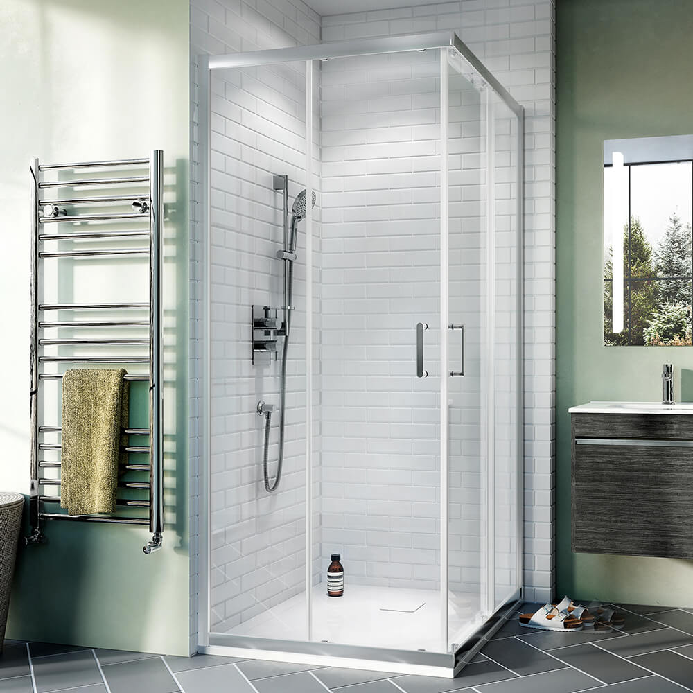 Crosswater Kai 6mm Corner Entry Shower Enclosure