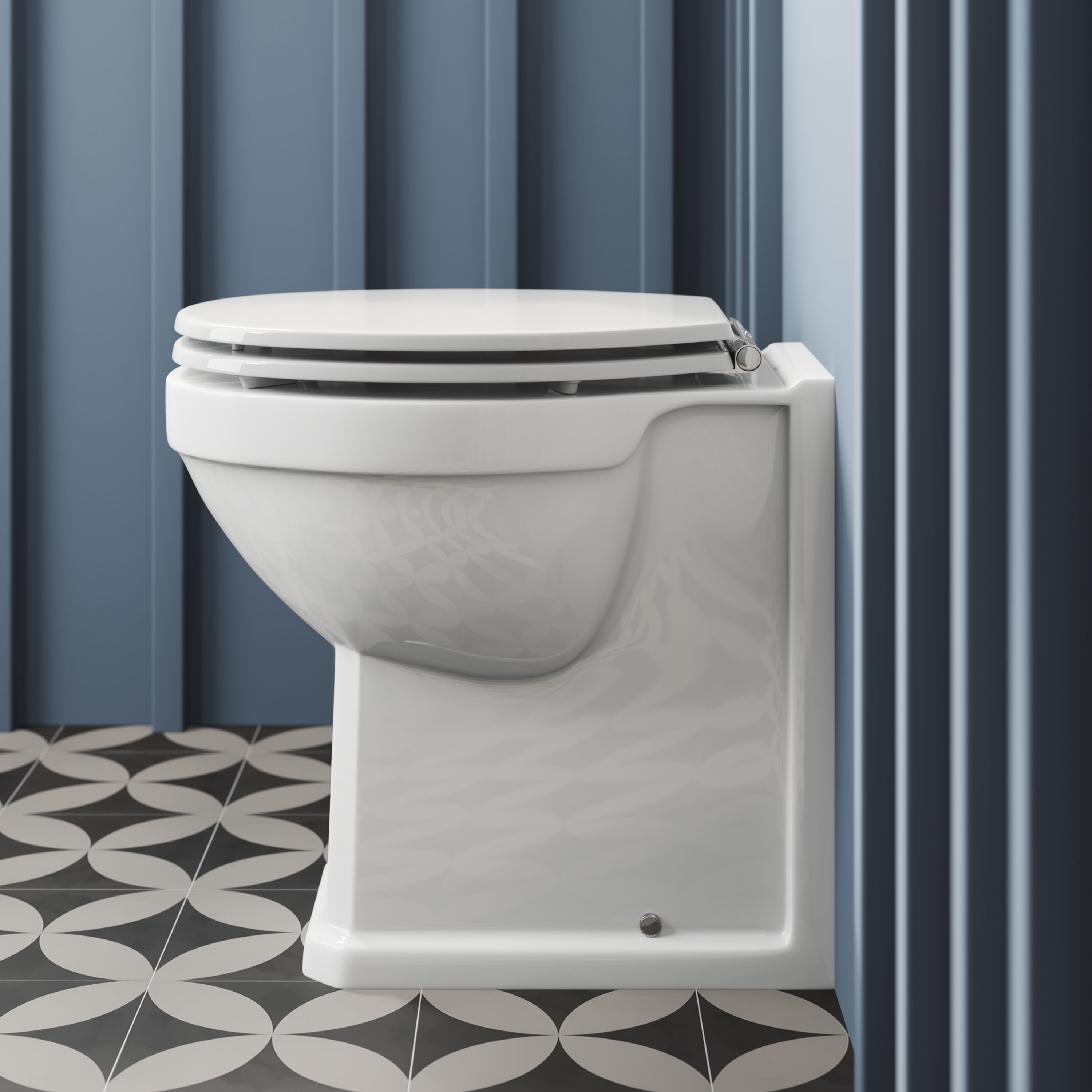 Butler & Rose Catherine Comfort Height Back To Wall Toilet (Excluding Seat)