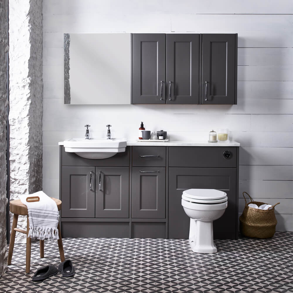 Roper Rhodes Harrow Semi-Recessed Basin