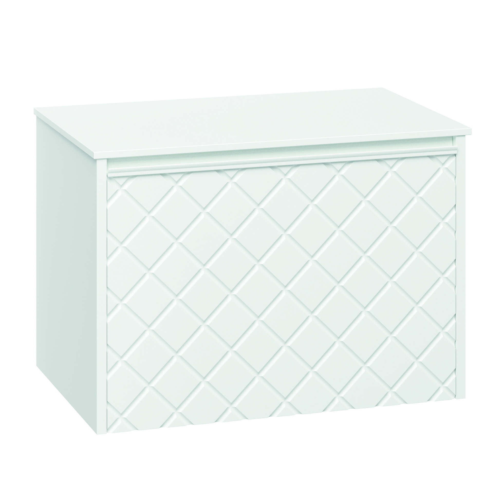 Crosswater Vergo 700mm Wall Hung Single Crosshatch Drawer Vanity Unit & Countertop Options