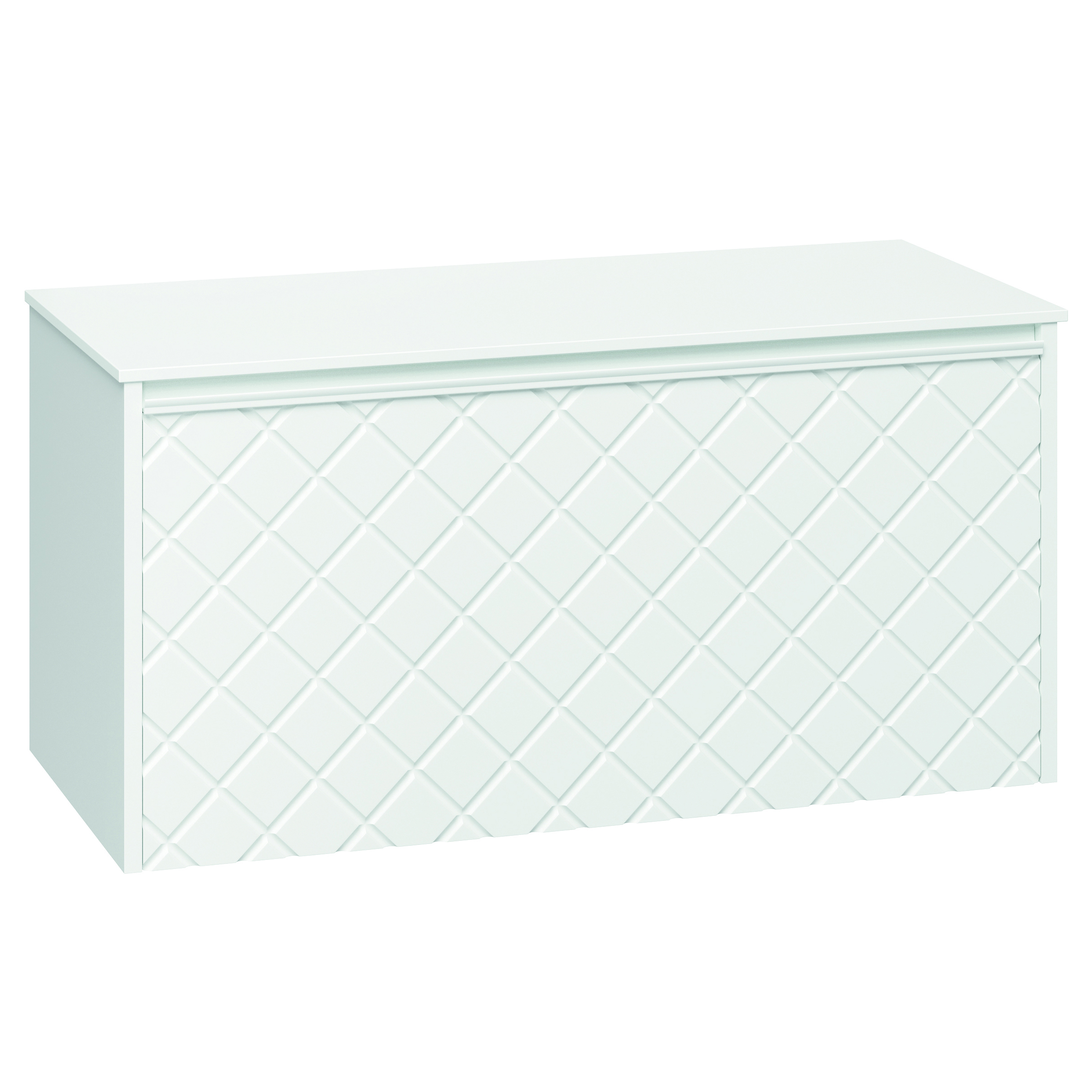 Crosswater Vergo 1000mm Wall Hung Single Crosshatch Drawer Vanity Unit & Countertop Options
