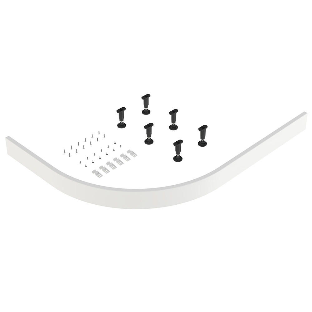 Leg Set & Plinth Kit - For 800 & 900mm Quadrant Trays