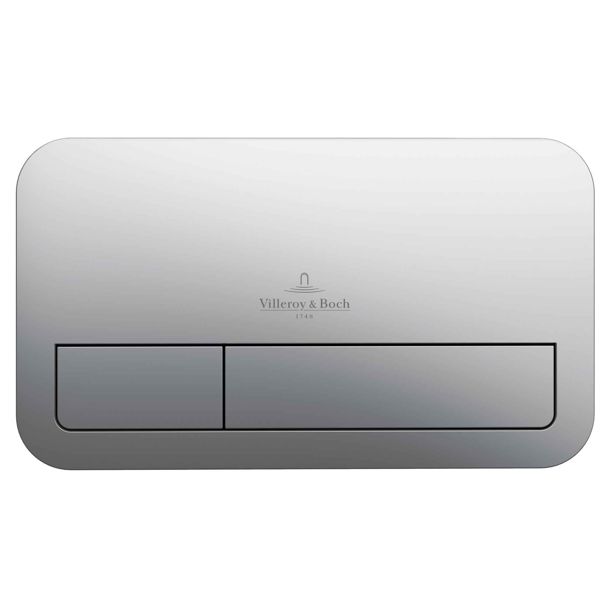 Villeroy & Boch ViConnect Dual Flush Plate with Rectangular Buttons