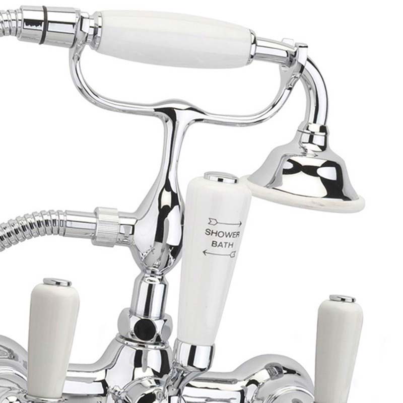 Crosswater Belgravia Lever Wall Mounted Shower Mixer with Shower Kit