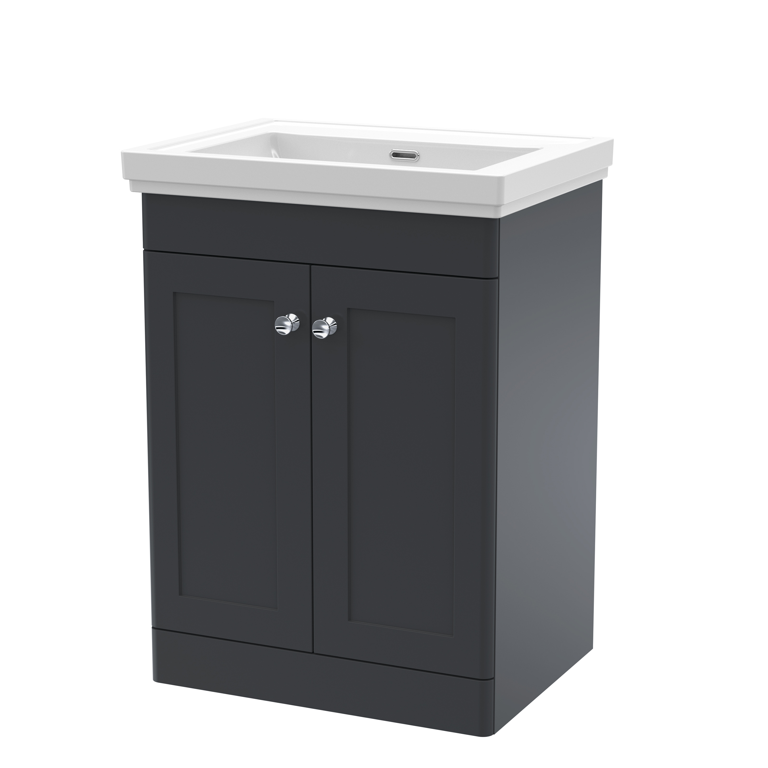 Butler & Rose Ophelia 600mm Floorstanding 2 Door Vanity Unit & Basin