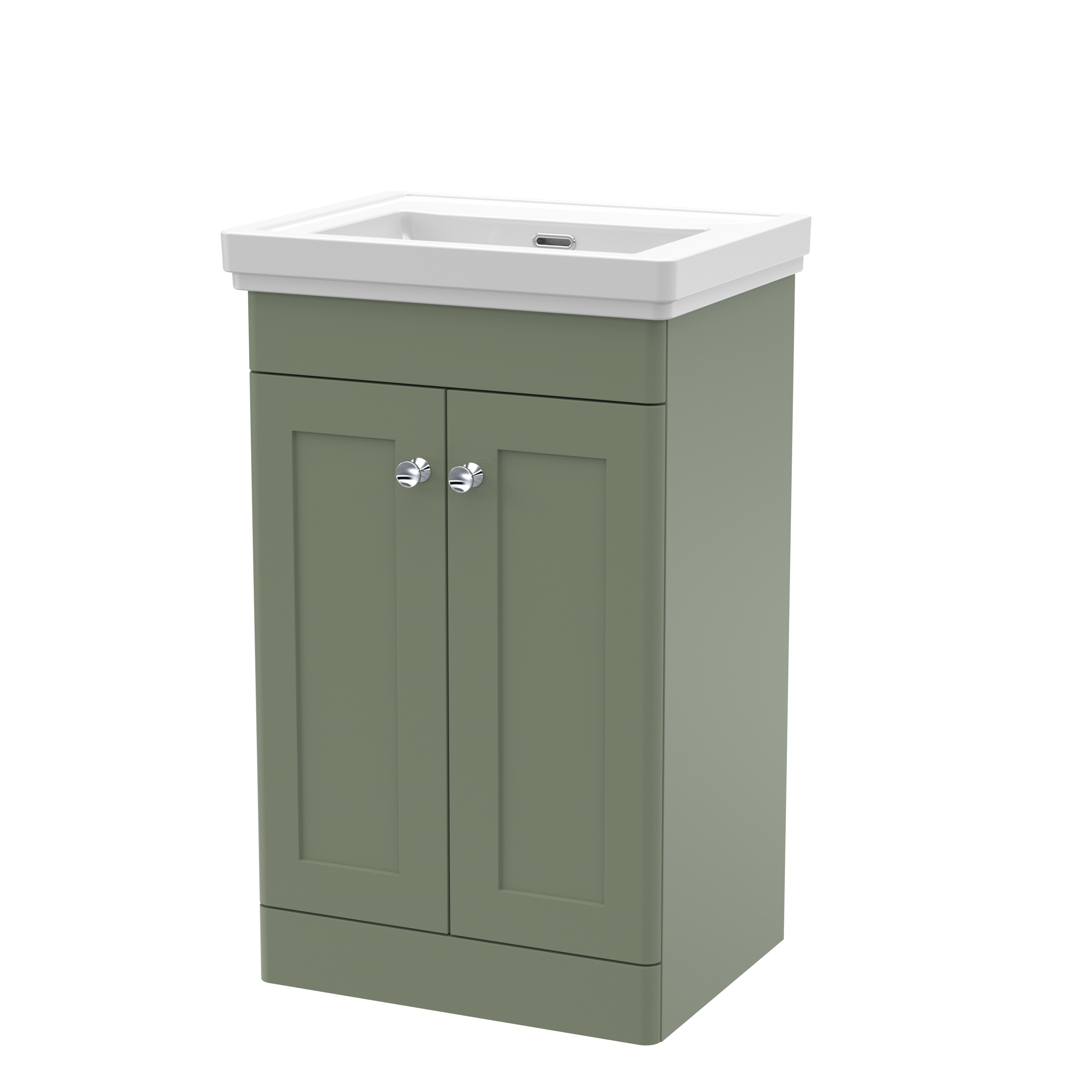 Butler & Rose Ophelia 500mm Floorstanding 2 Door Vanity Unit & Basin