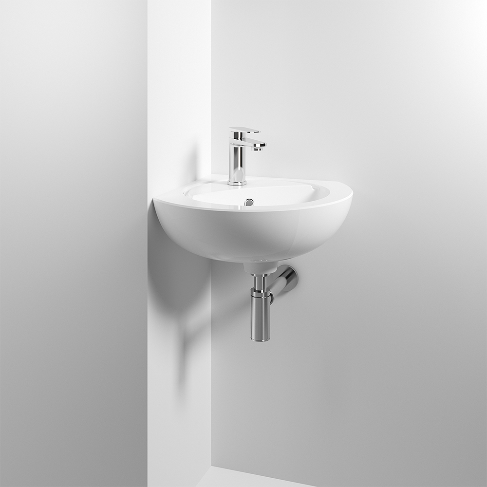 Emma Corner Wall Hung Basin