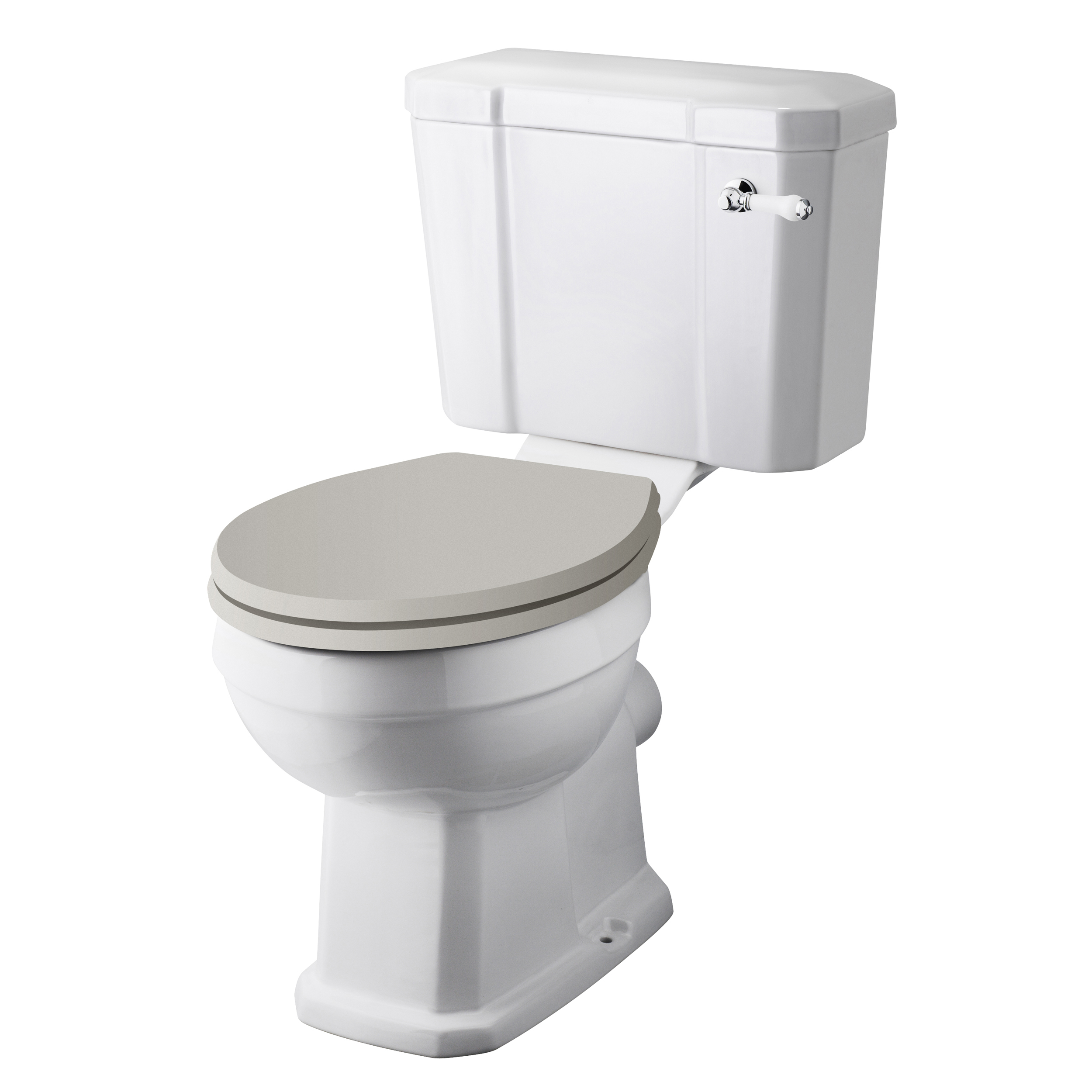 Butler & Rose Catherine Comfort Height Close Coupled Toilet & Cistern (Excluding Seat)