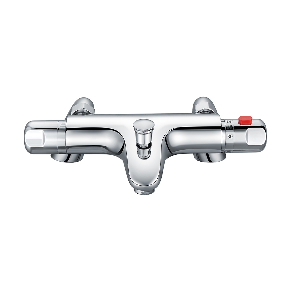 Vellamo Echo Thermostatic Bath Shower Mixer with Legs