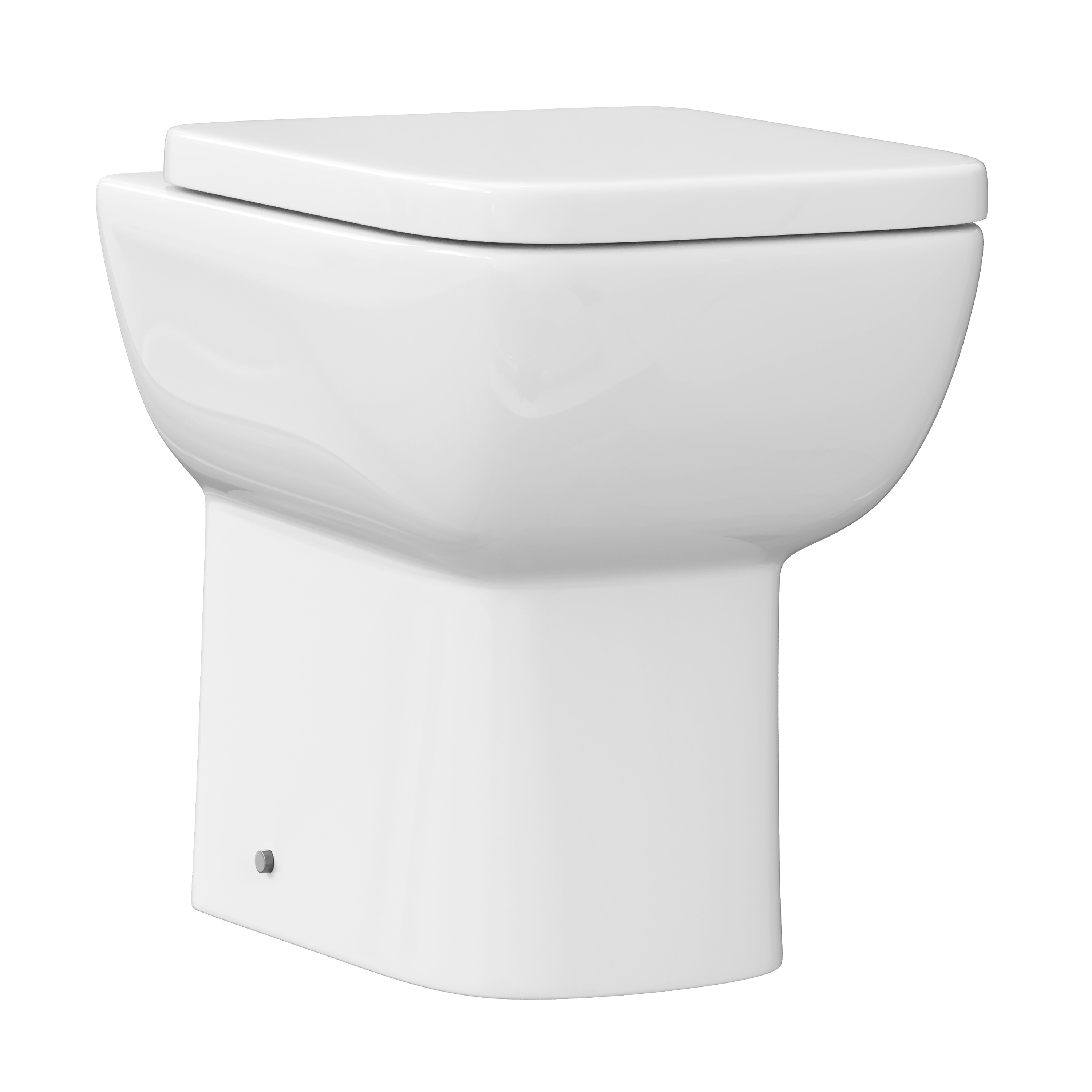 Harbour Icon Rimless Back to Wall Comfort Height Toilet & Soft Close Seat