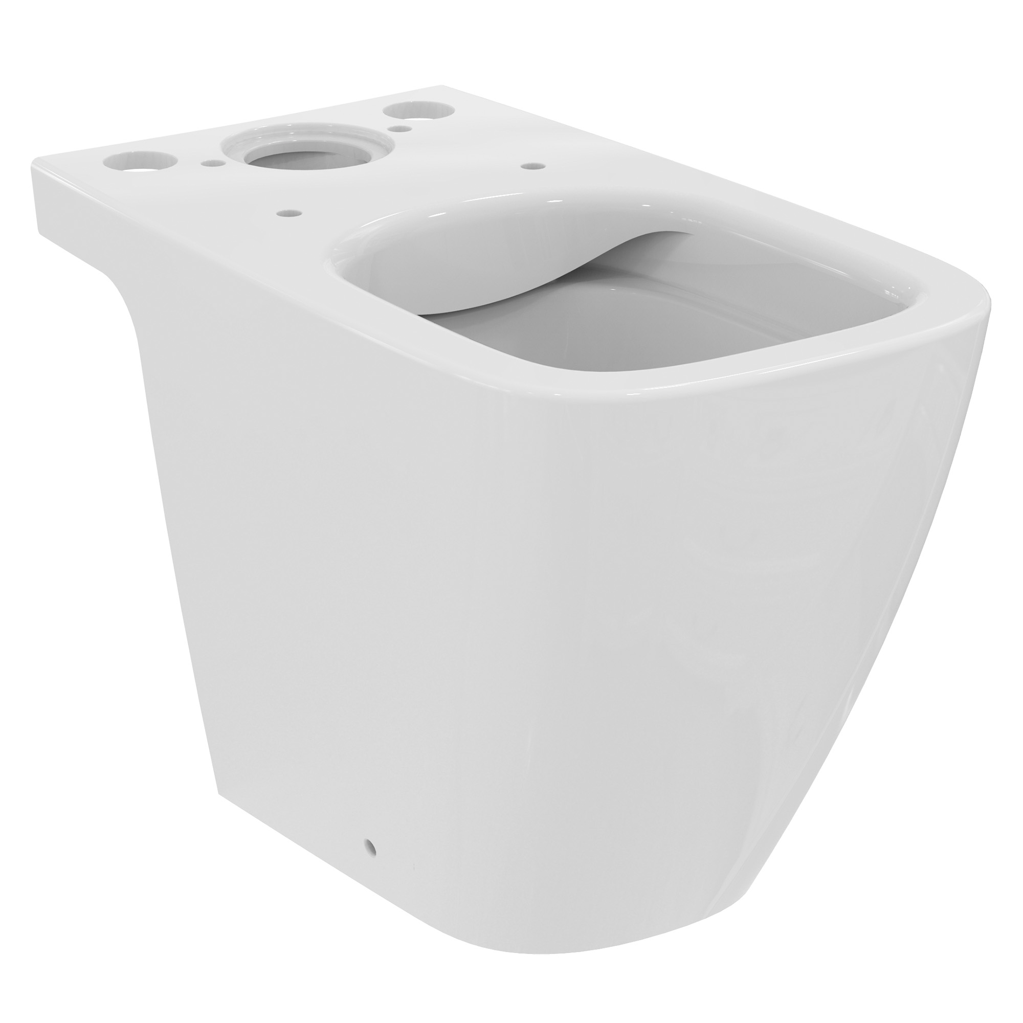 Ideal Standard i.life S Compact Corner Close Coupled Rimless Toilet with Soft Close Seat