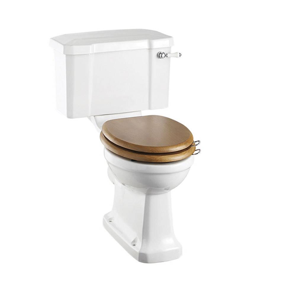 Burlington Traditional Close Coupled Toilet (Excluding Seat)