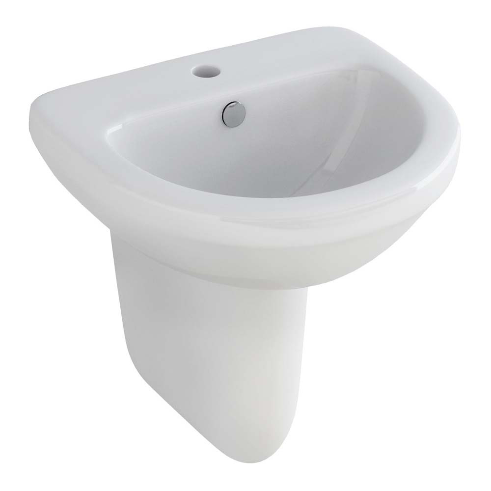 Imex Ivo 500mm Semi Pedestal Basin