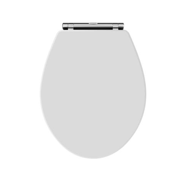 Butler & Rose Catherine White Soft Closing Top Fix Toilet Seat