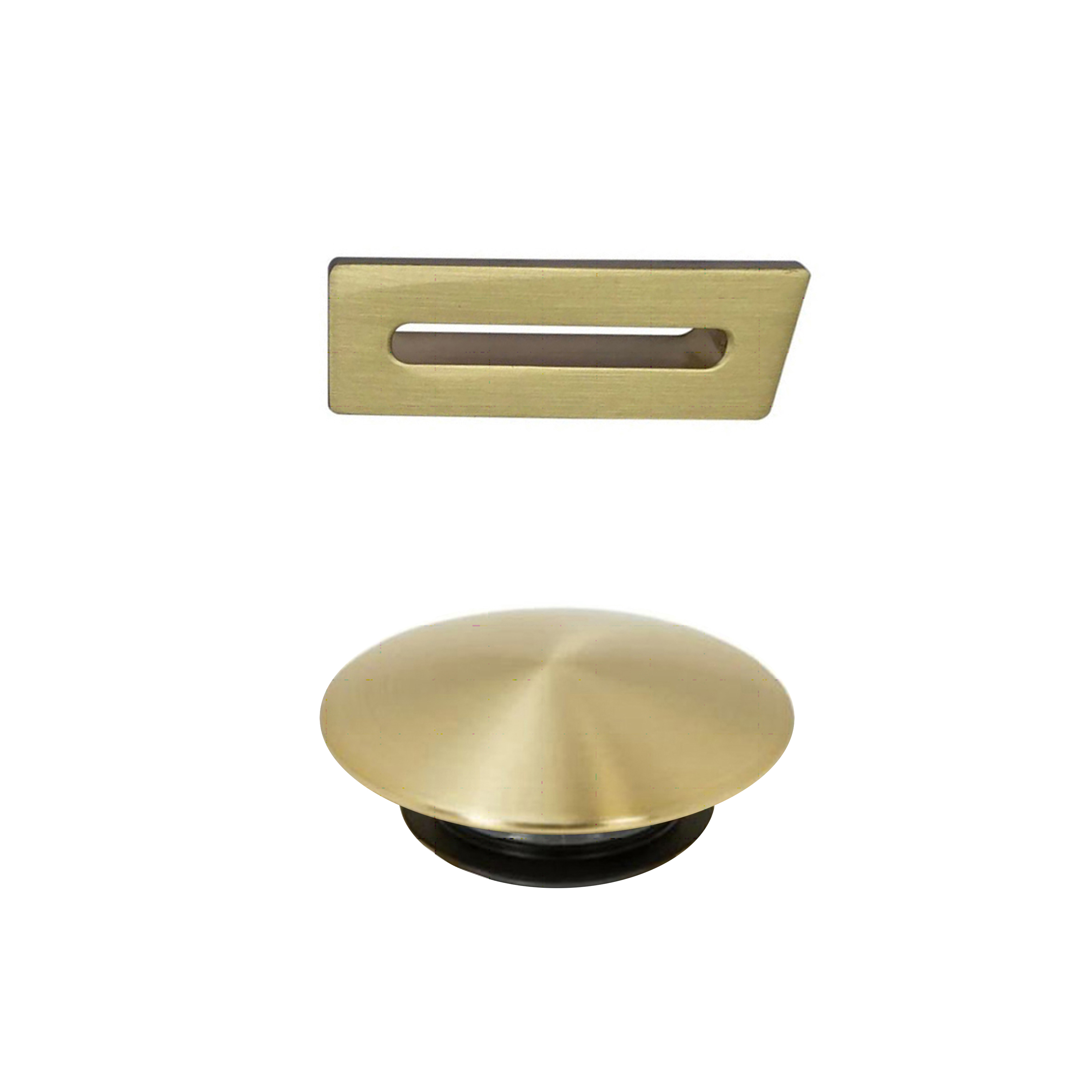 Drench Freestanding Bath Overflow Insert and Pop-Up Waste Cover