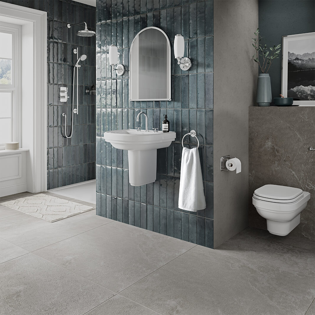 Burlington Riviera Wall Hung Toilet with Soft Close Seat