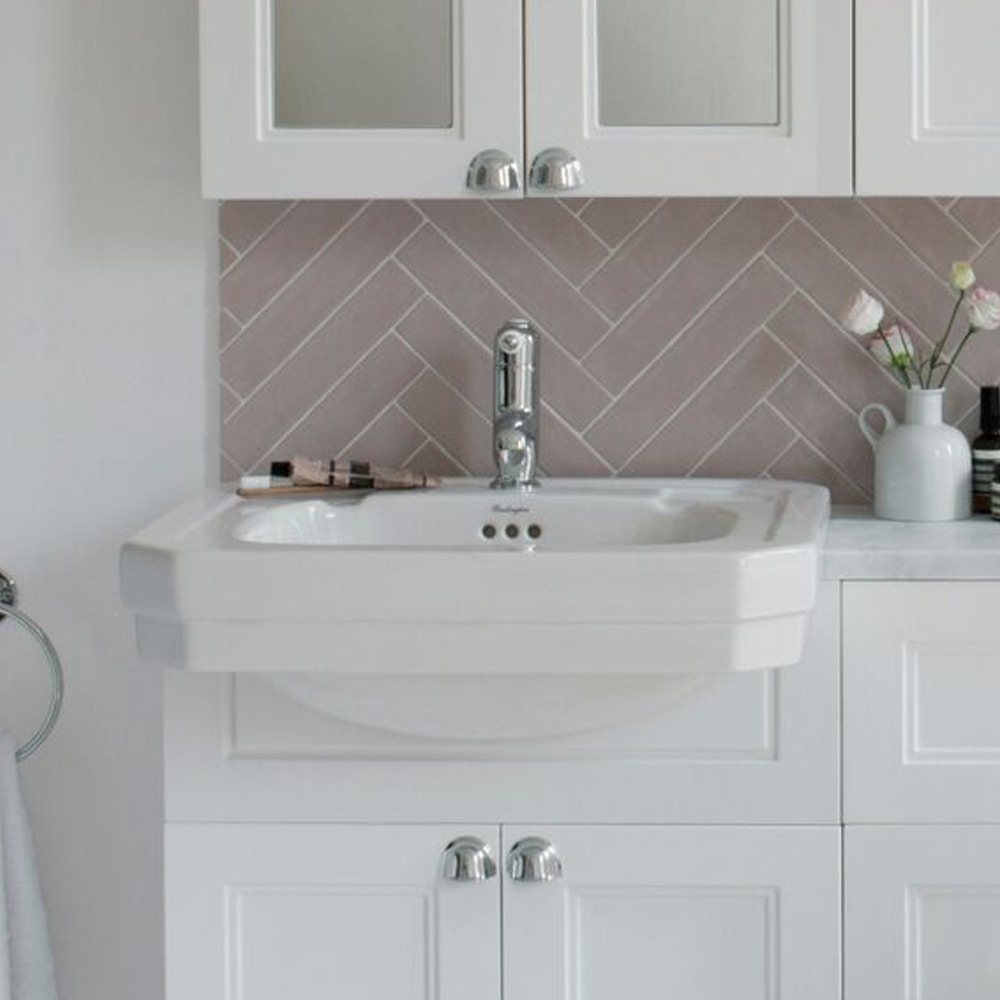 Burlington Contemporary Semi-Recessed Basin