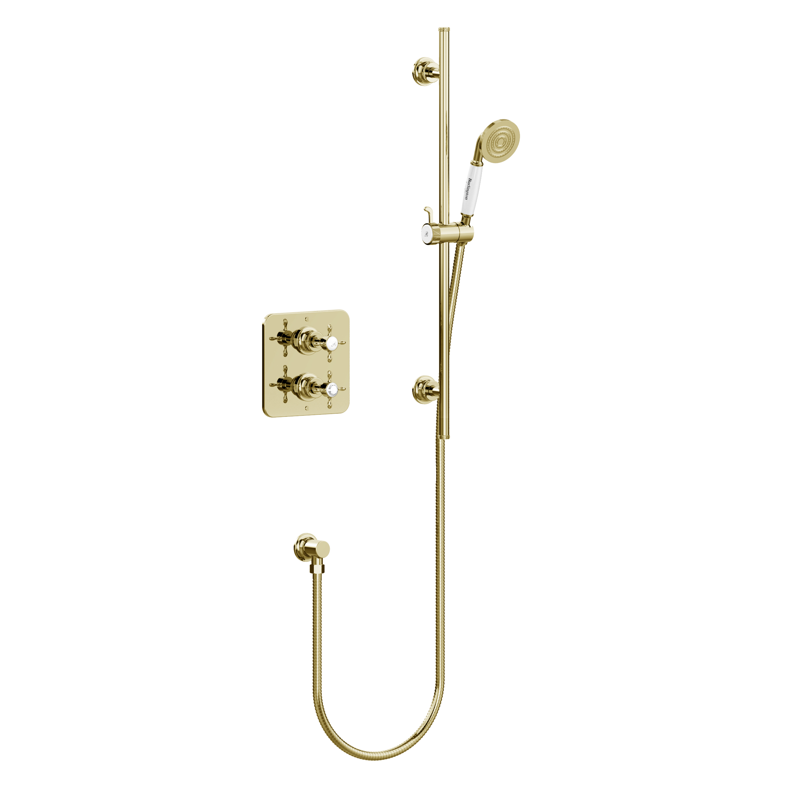 Burlington Guild Concealed Thermostatic Shower Valve & Slide Rail Kit