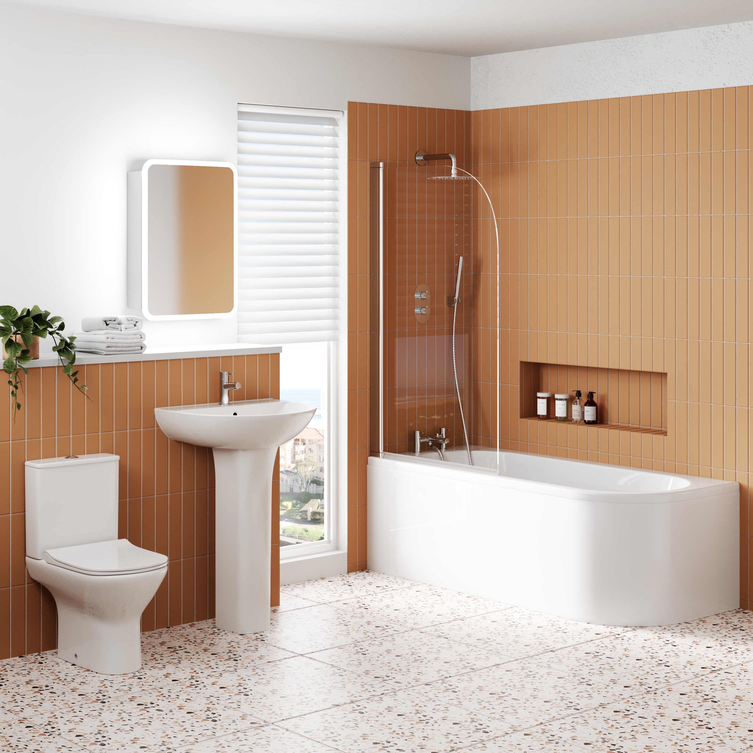Harbour Acclaim 550mm Basin & Pedestal