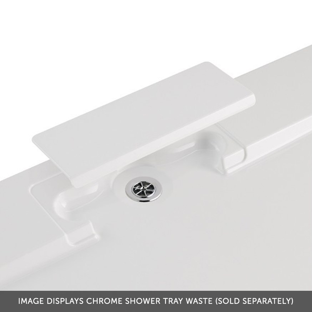Harbour Square Hidden Waste Shower Tray - 800 x 800mm or 900 x 900mm