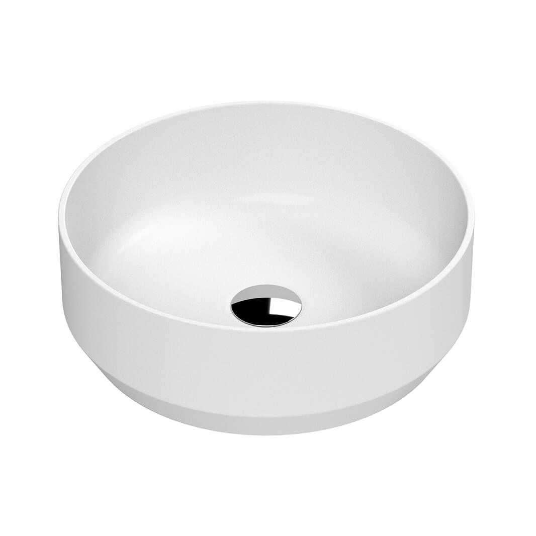 Harbour Round Matt Finish Countertop Basin - 350mm