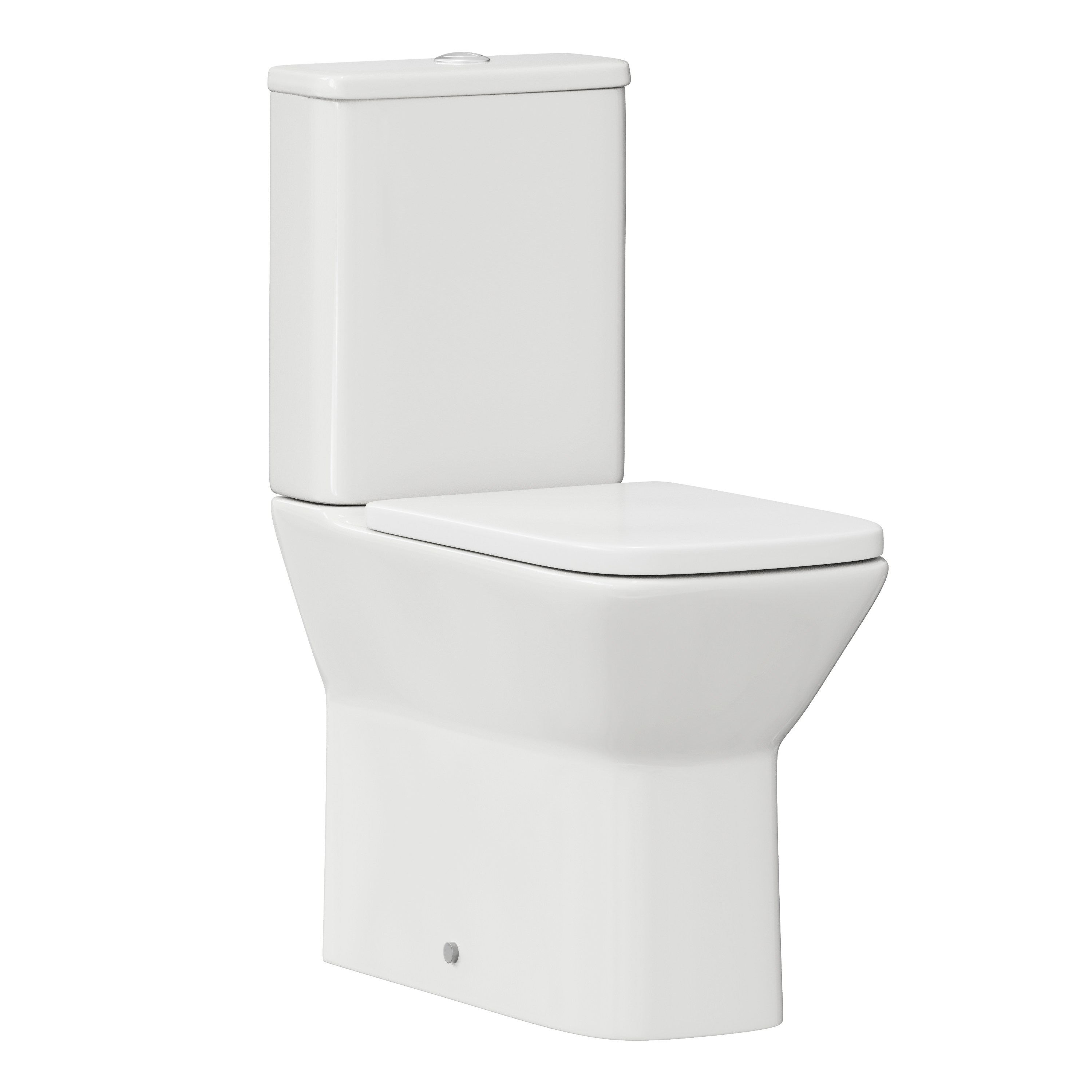 Harbour Alchemy Rimless Back to Wall Comfort Height Toilet & Soft Close Seat