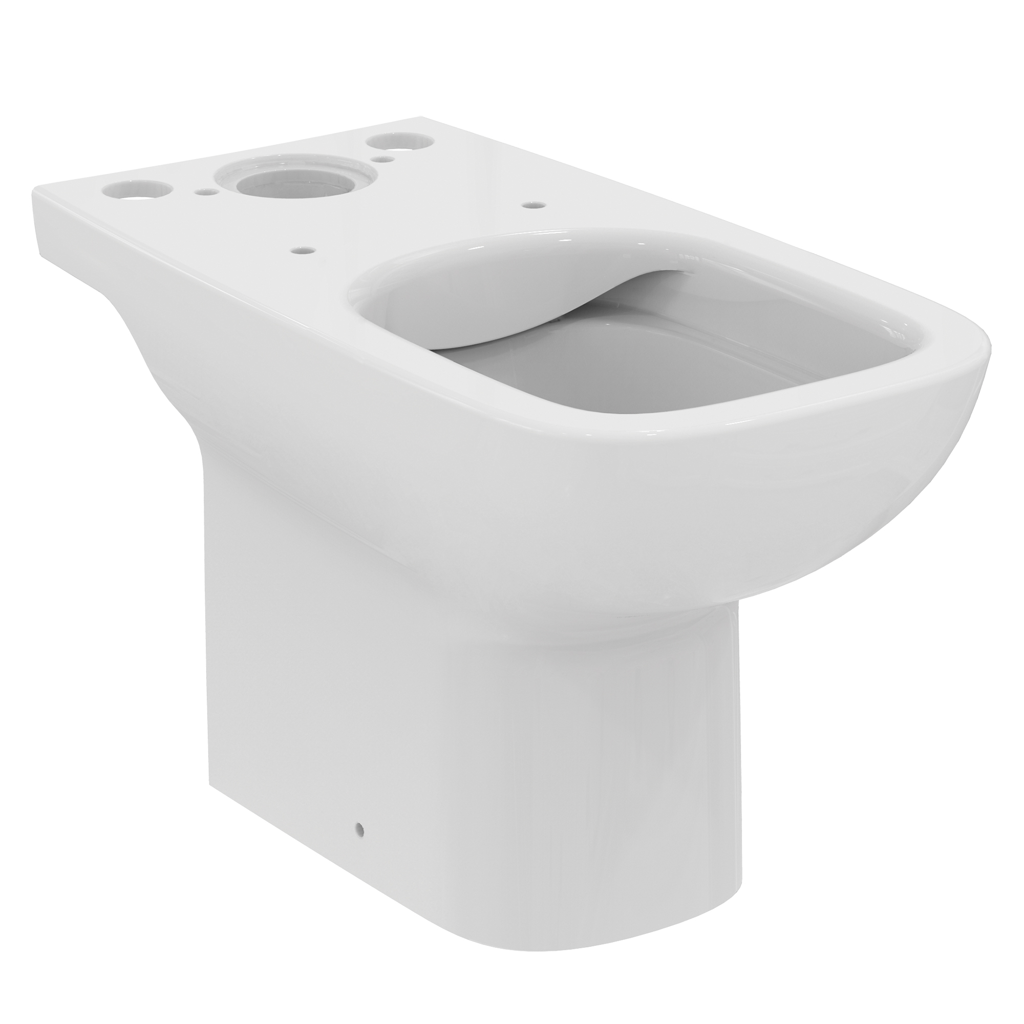 Ideal Standard i.life A Close Coupled Rimless Toilet with Soft Close Seat