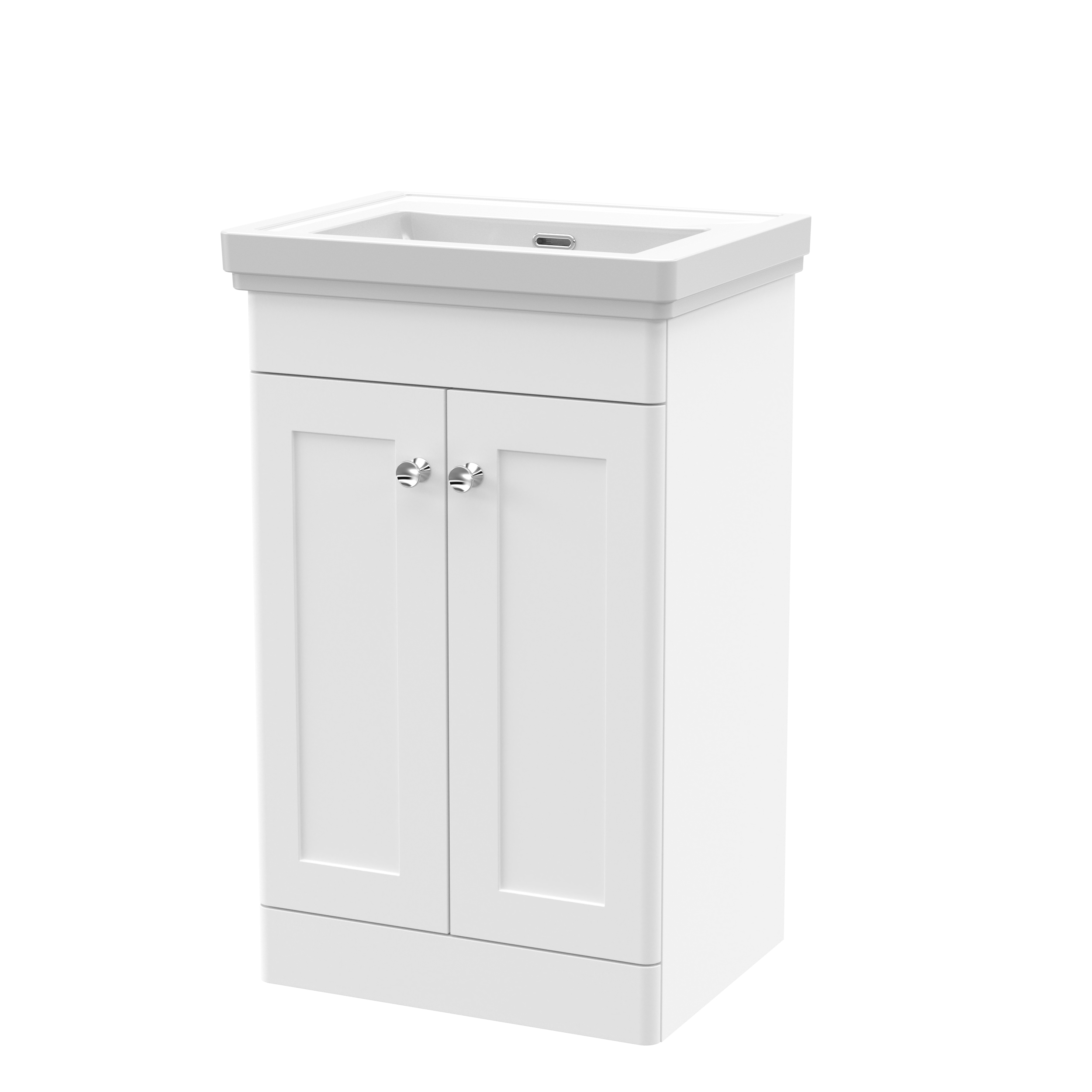 Butler & Rose Ophelia 500mm Floorstanding 2 Door Vanity Unit & Basin