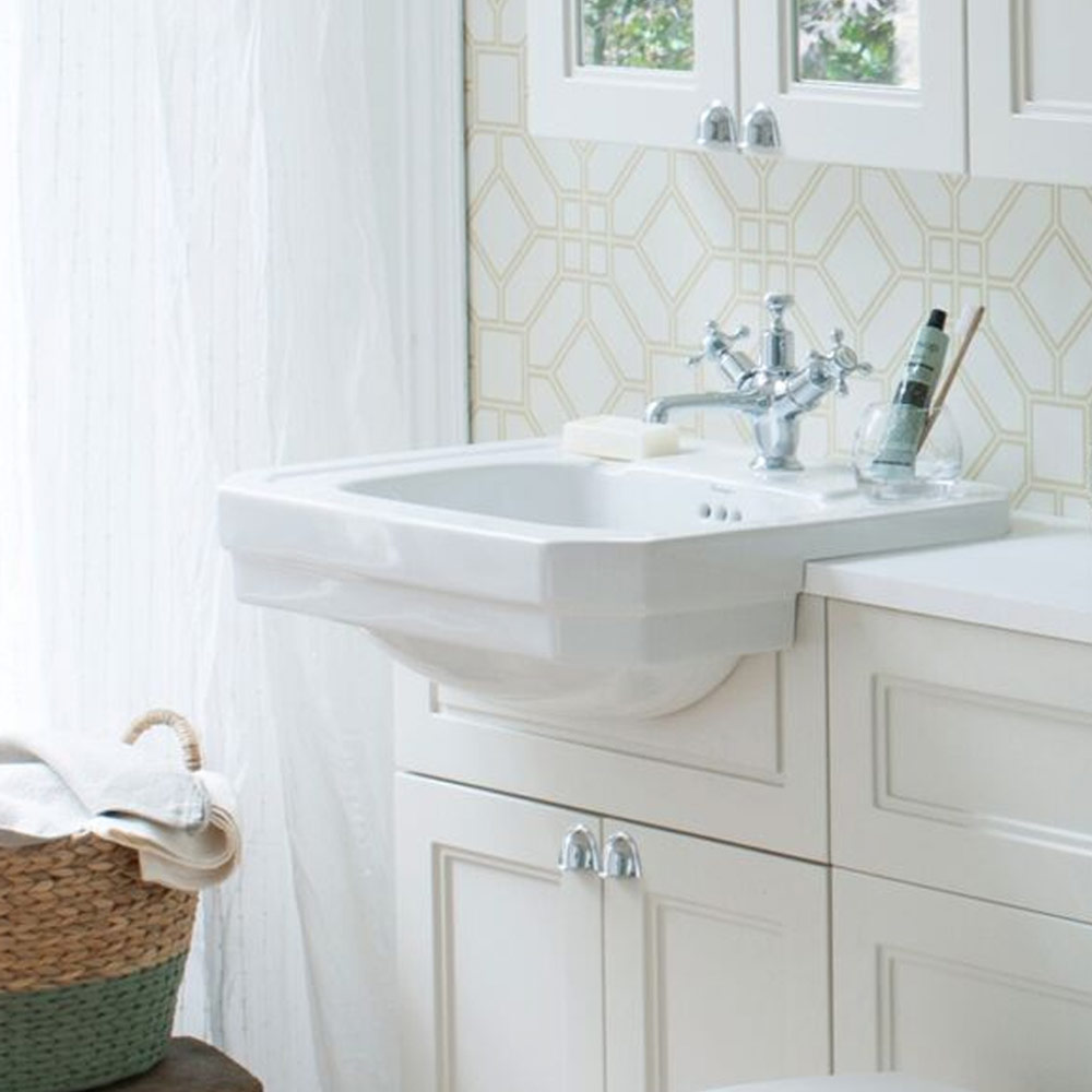 Burlington Contemporary Semi-Recessed Basin