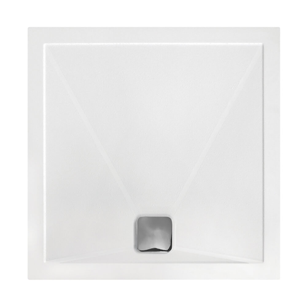 Harbour 28mm Luxury Stone Square Shower Tray