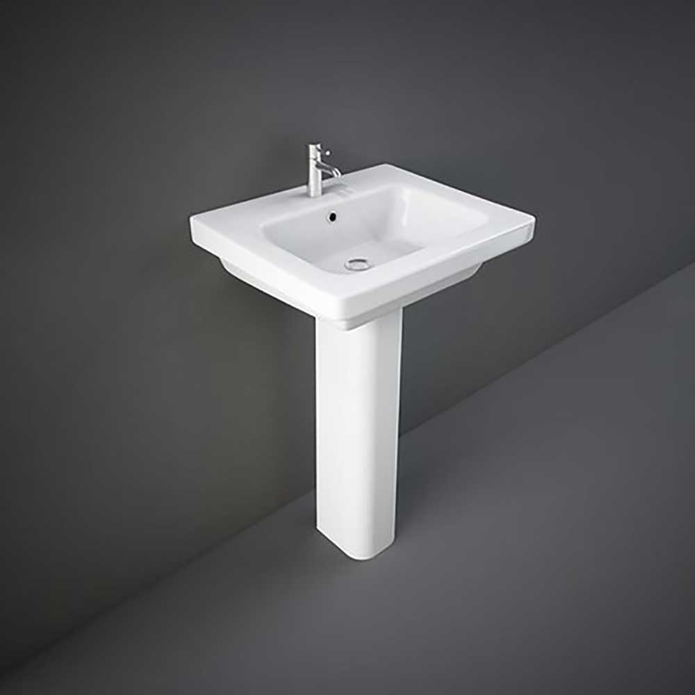 RAK Resort Basin & Full Pedestal - 500, 550 & 650mm