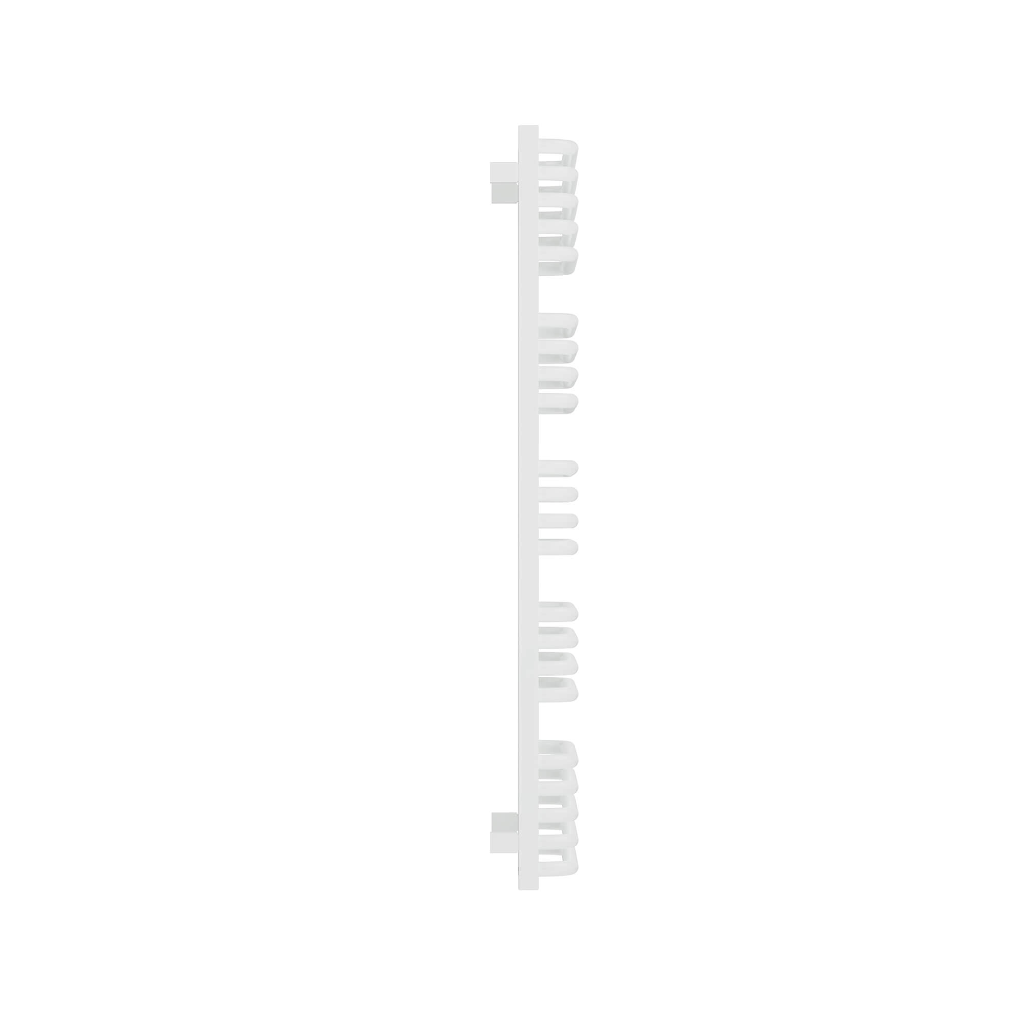 Terma Alex One Electric Heated Towel Rail with Heating Element - Traffic White - 1140 x 500mm