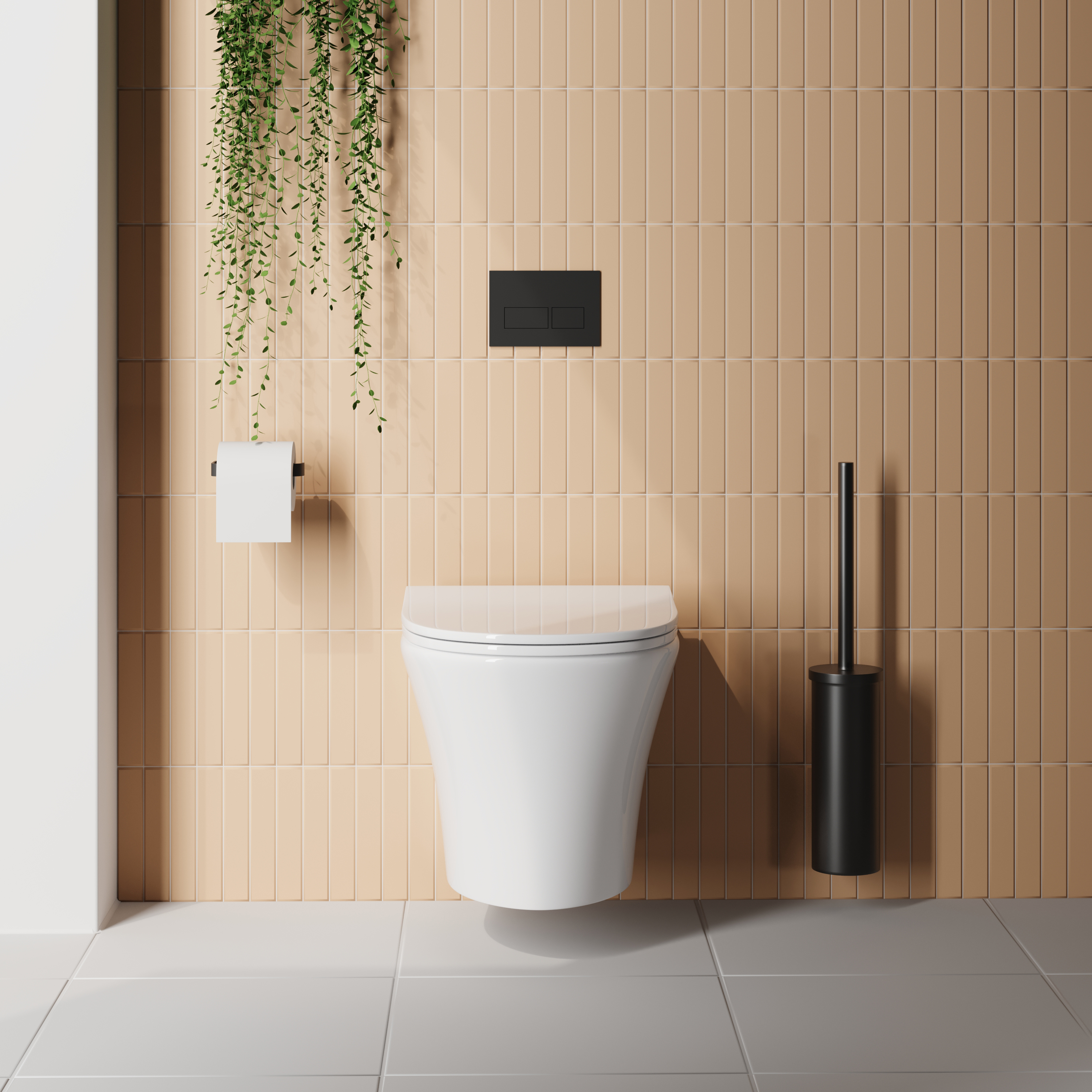 Harbour Acclaim Rimless Short Projection Wall Hung Toilet & Soft Close Seat